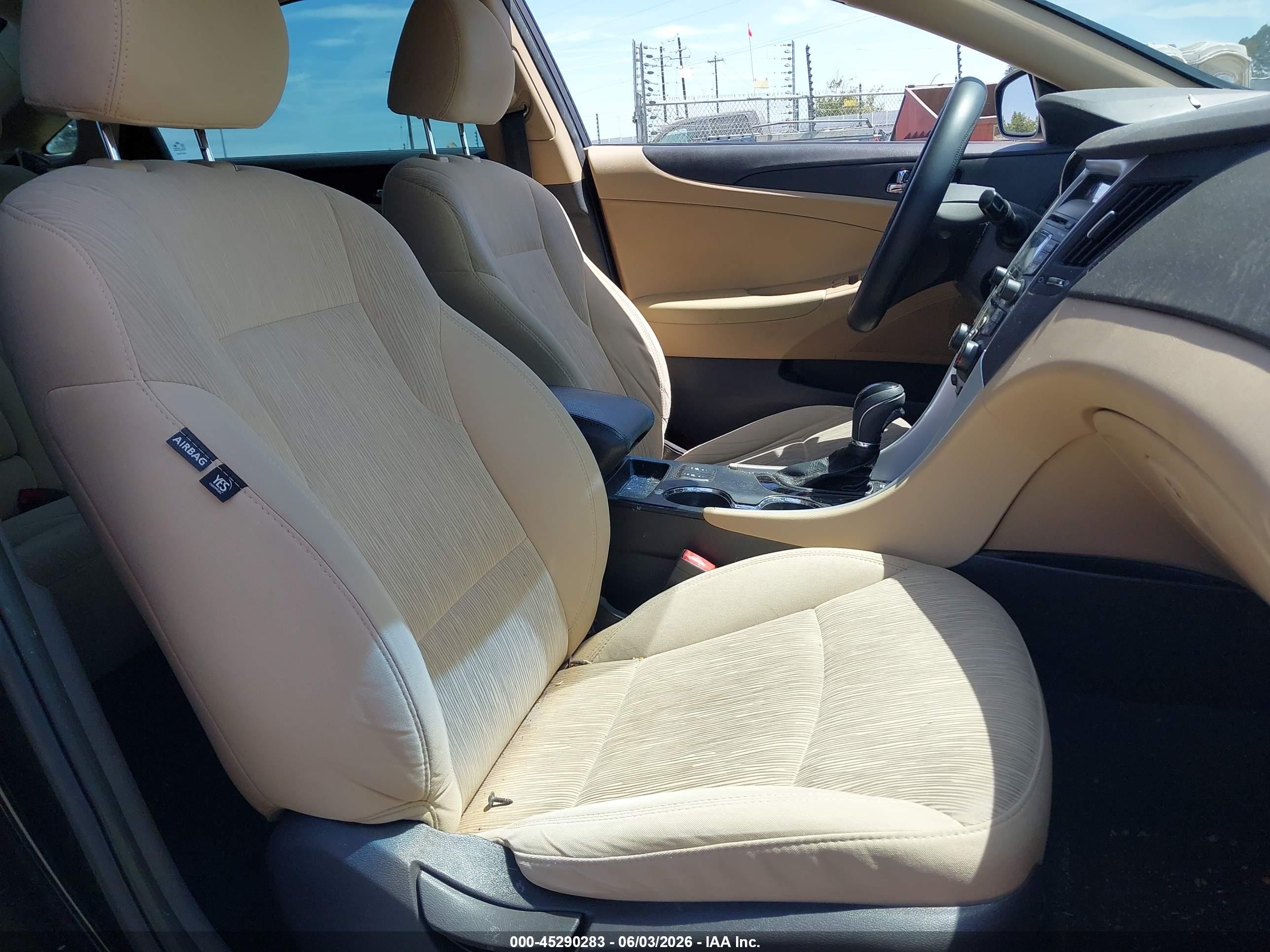 2013 Hyundai Sonata Gls Black vin: 5NPEB4AC7DH505266