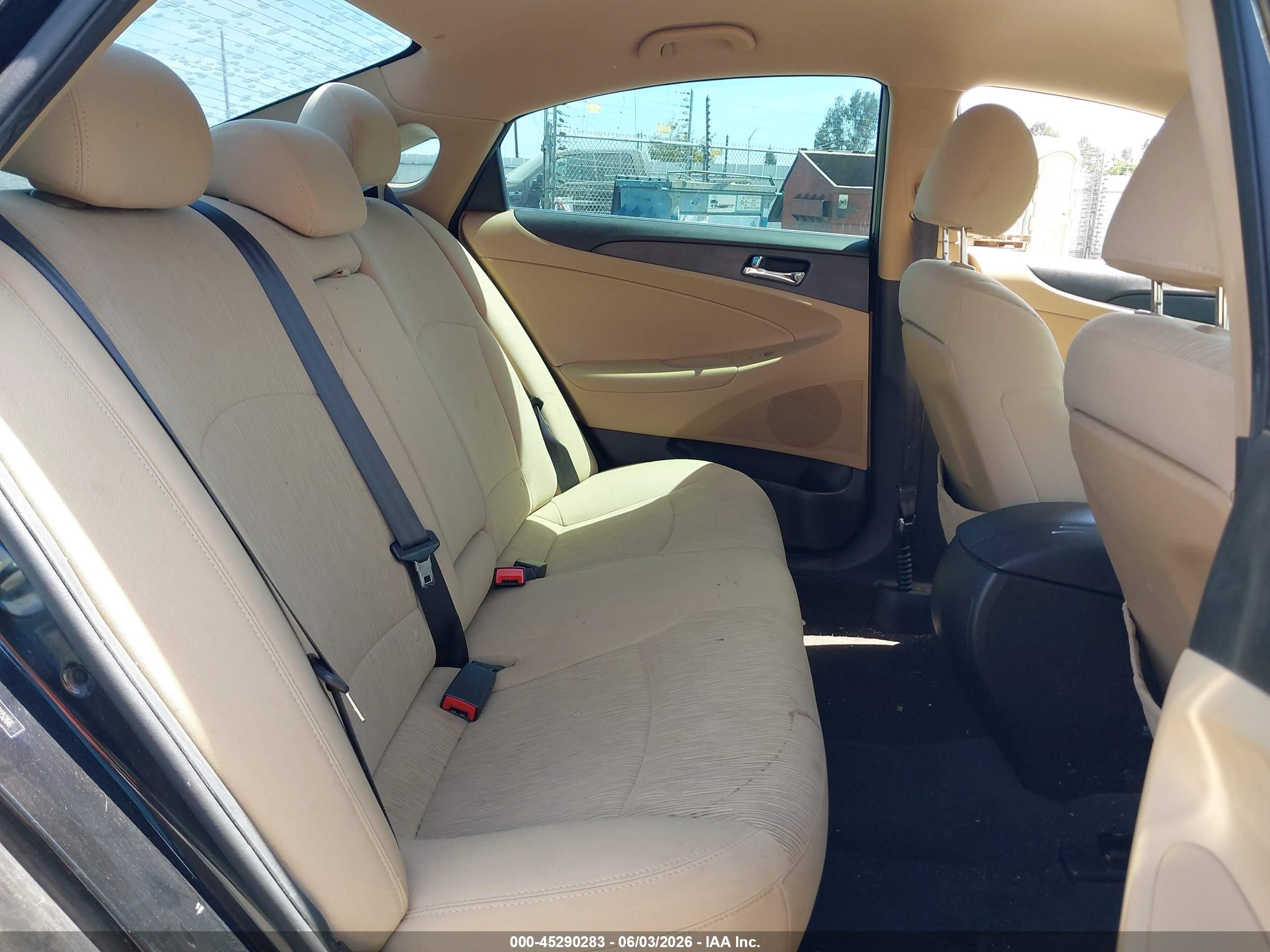 2013 Hyundai Sonata Gls Black vin: 5NPEB4AC7DH505266