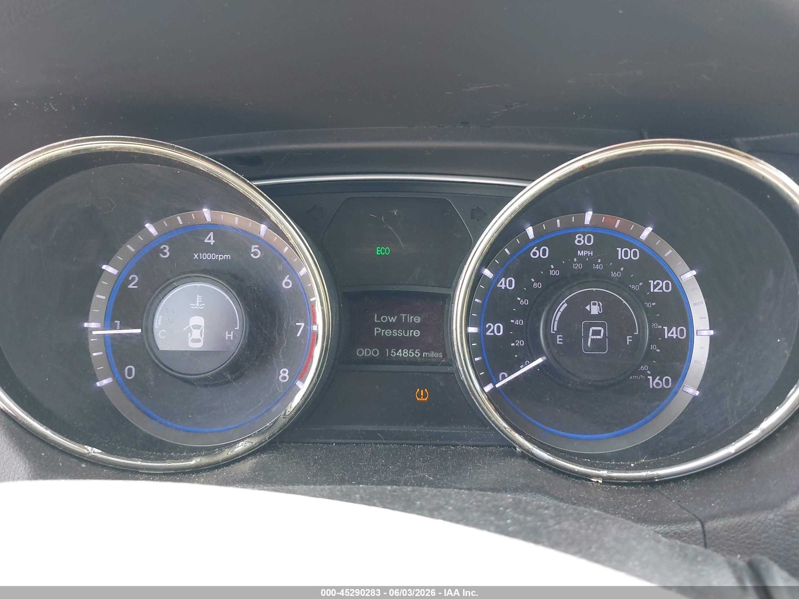 2013 Hyundai Sonata Gls Black vin: 5NPEB4AC7DH505266