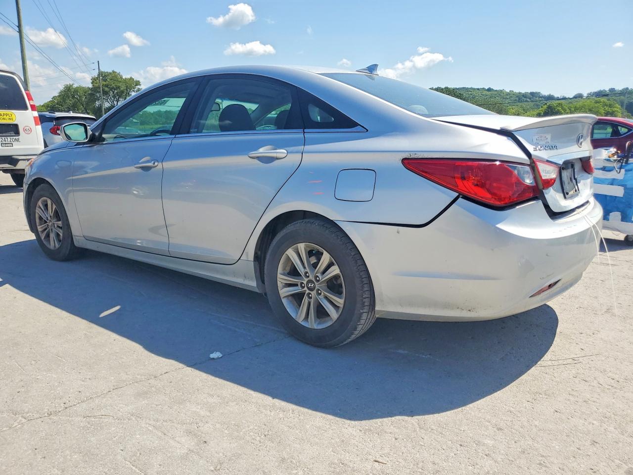 2013 Hyundai Sonata Gls Silver vin: 5NPEB4AC7DH515988