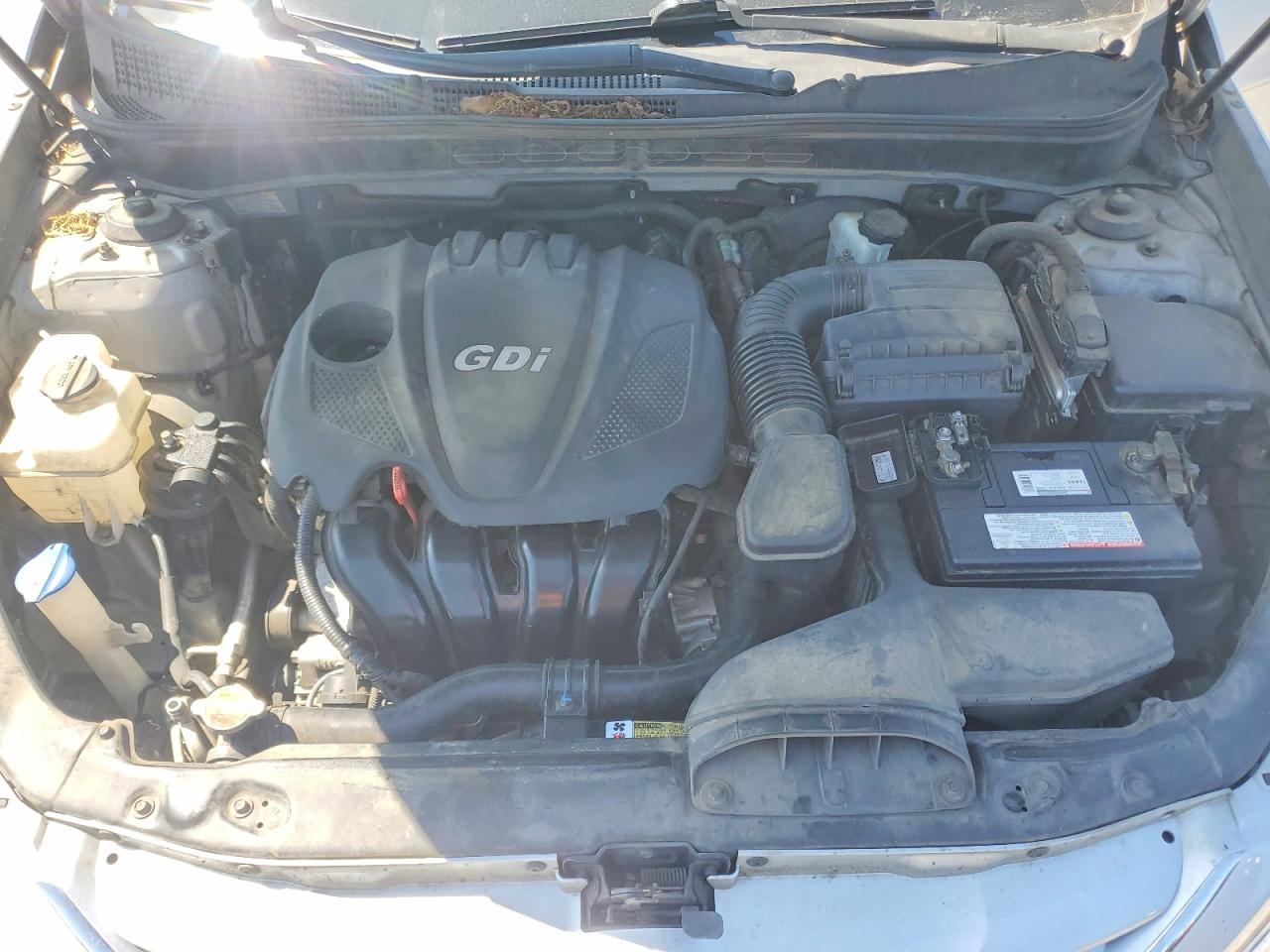 2013 Hyundai Sonata Gls Silver vin: 5NPEB4AC7DH515988