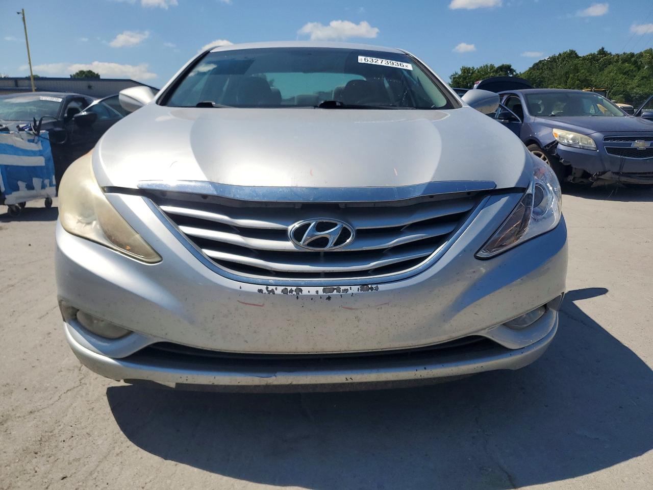 2013 Hyundai Sonata Gls Silver vin: 5NPEB4AC7DH515988