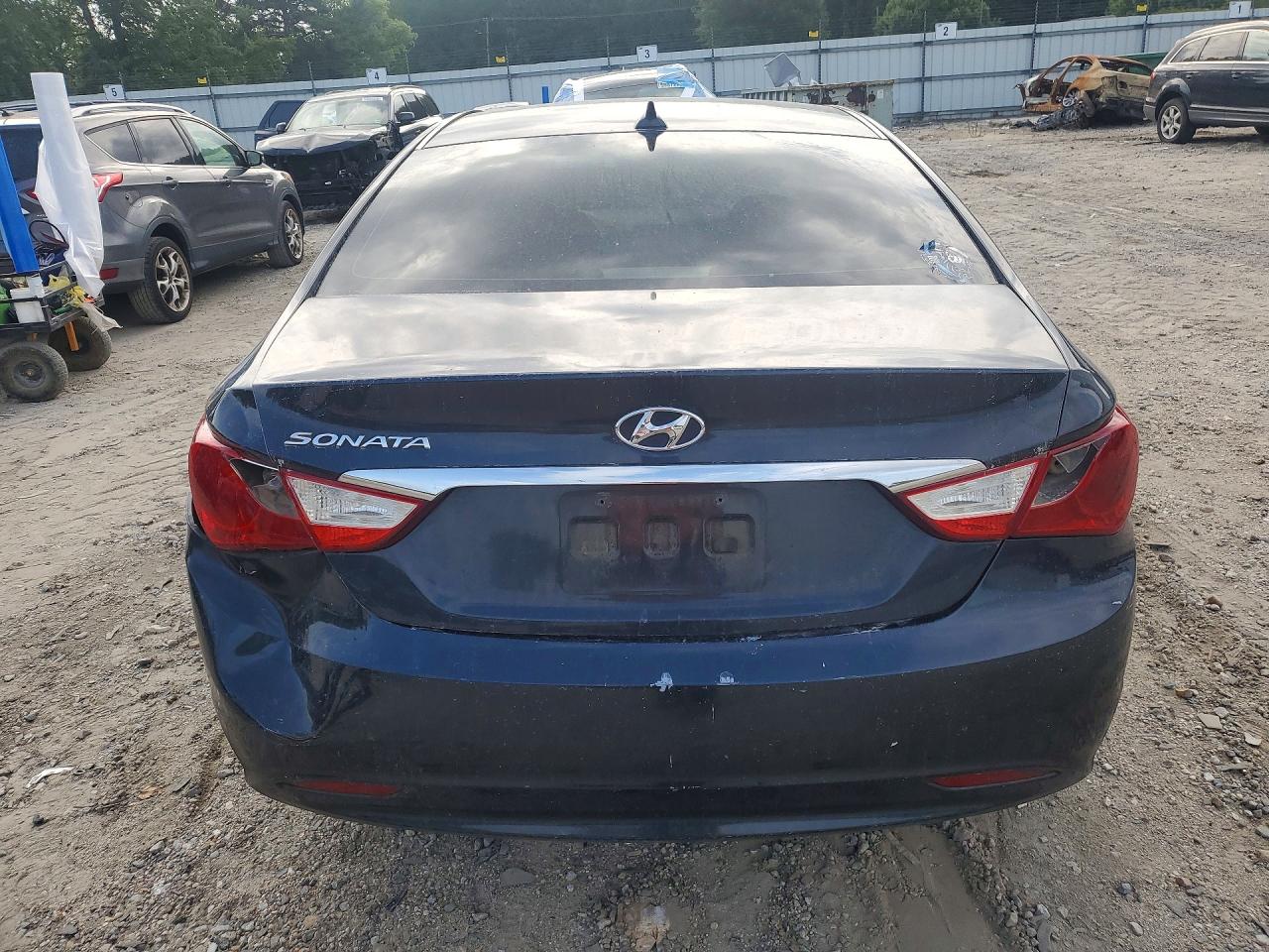 2013 Hyundai Sonata Gls Black vin: 5NPEB4AC7DH517465