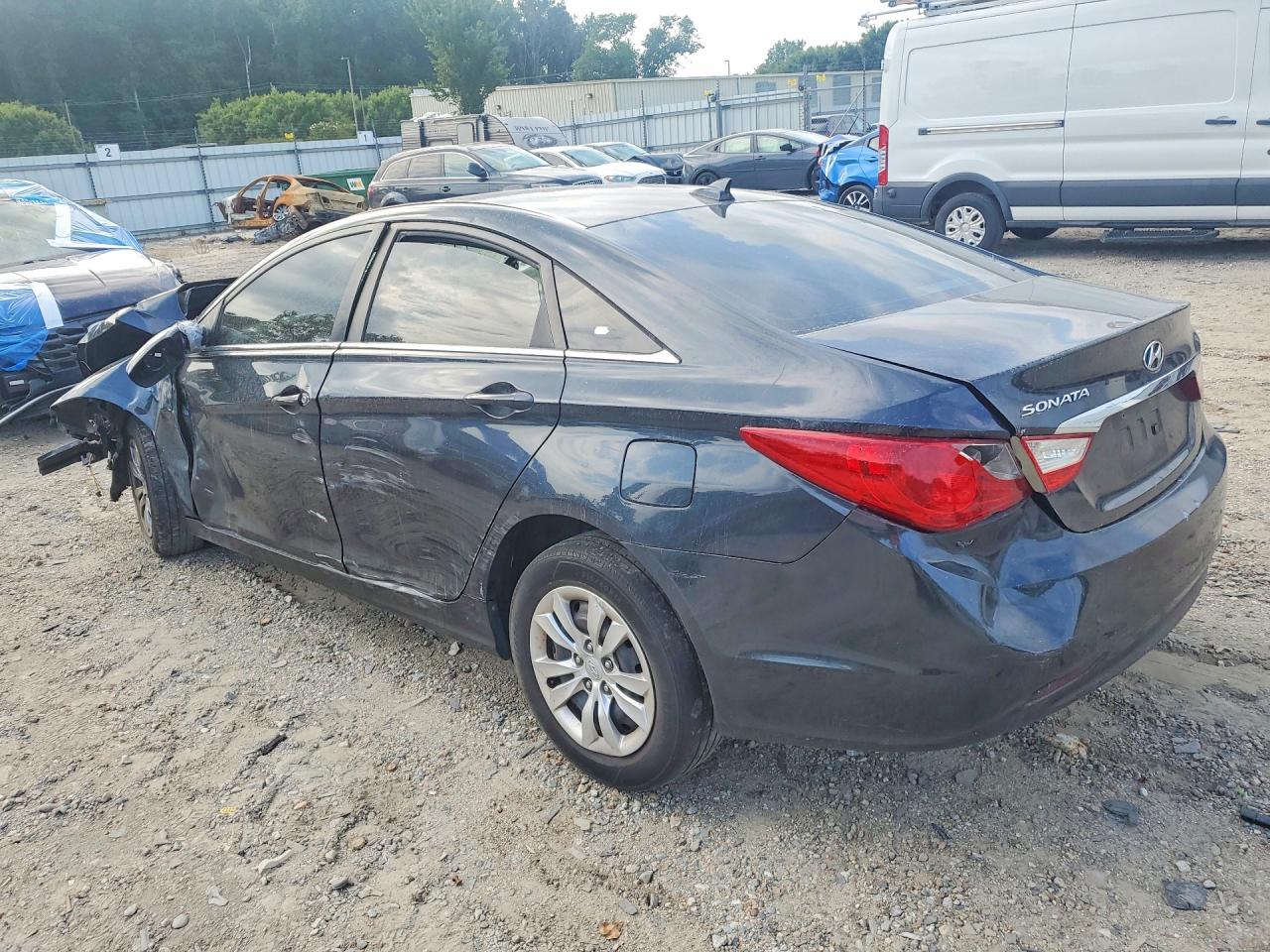 2013 Hyundai Sonata Gls Black vin: 5NPEB4AC7DH517465