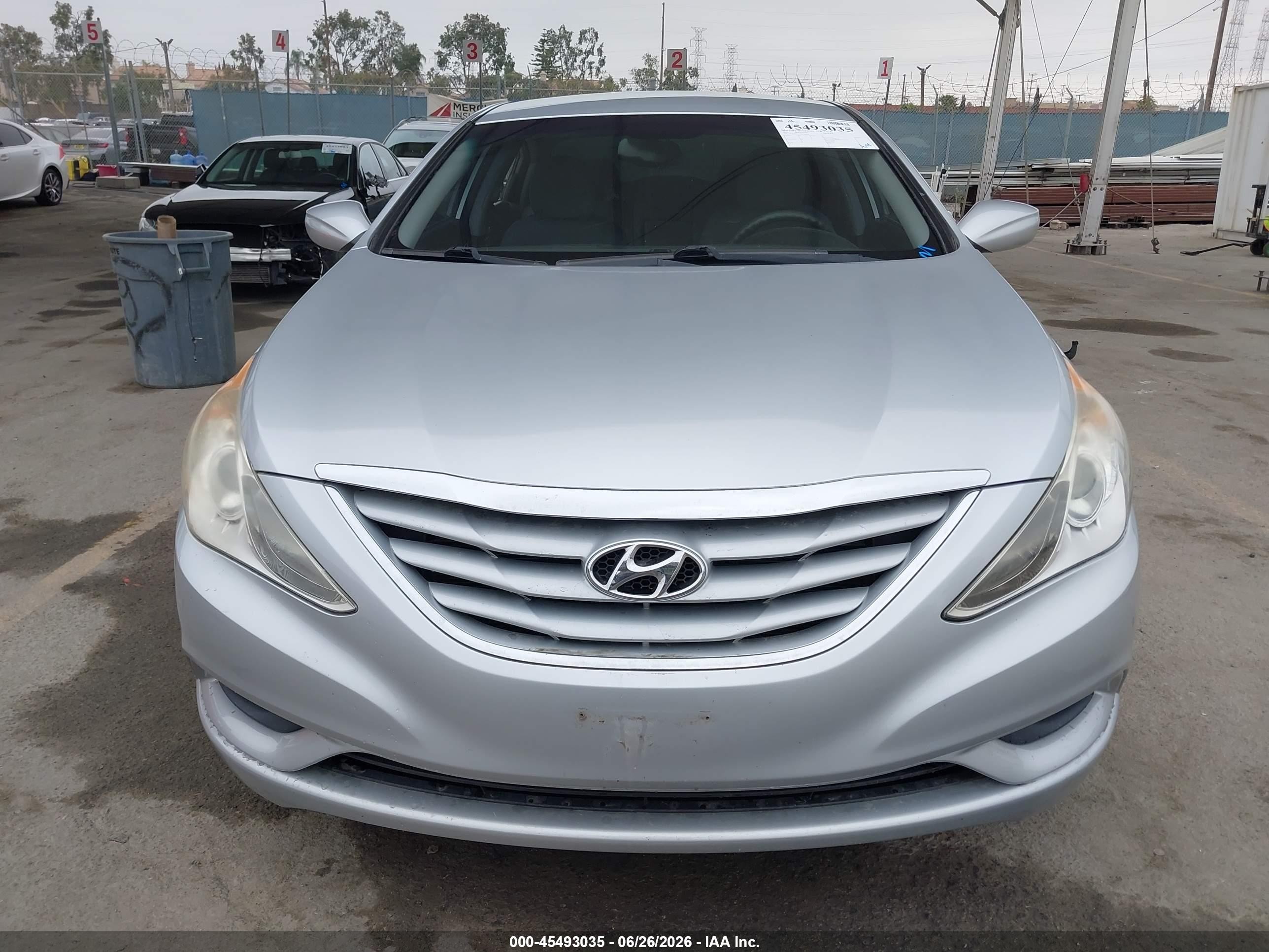 2013 Hyundai Sonata Gls Silver vin: 5NPEB4AC7DH518664