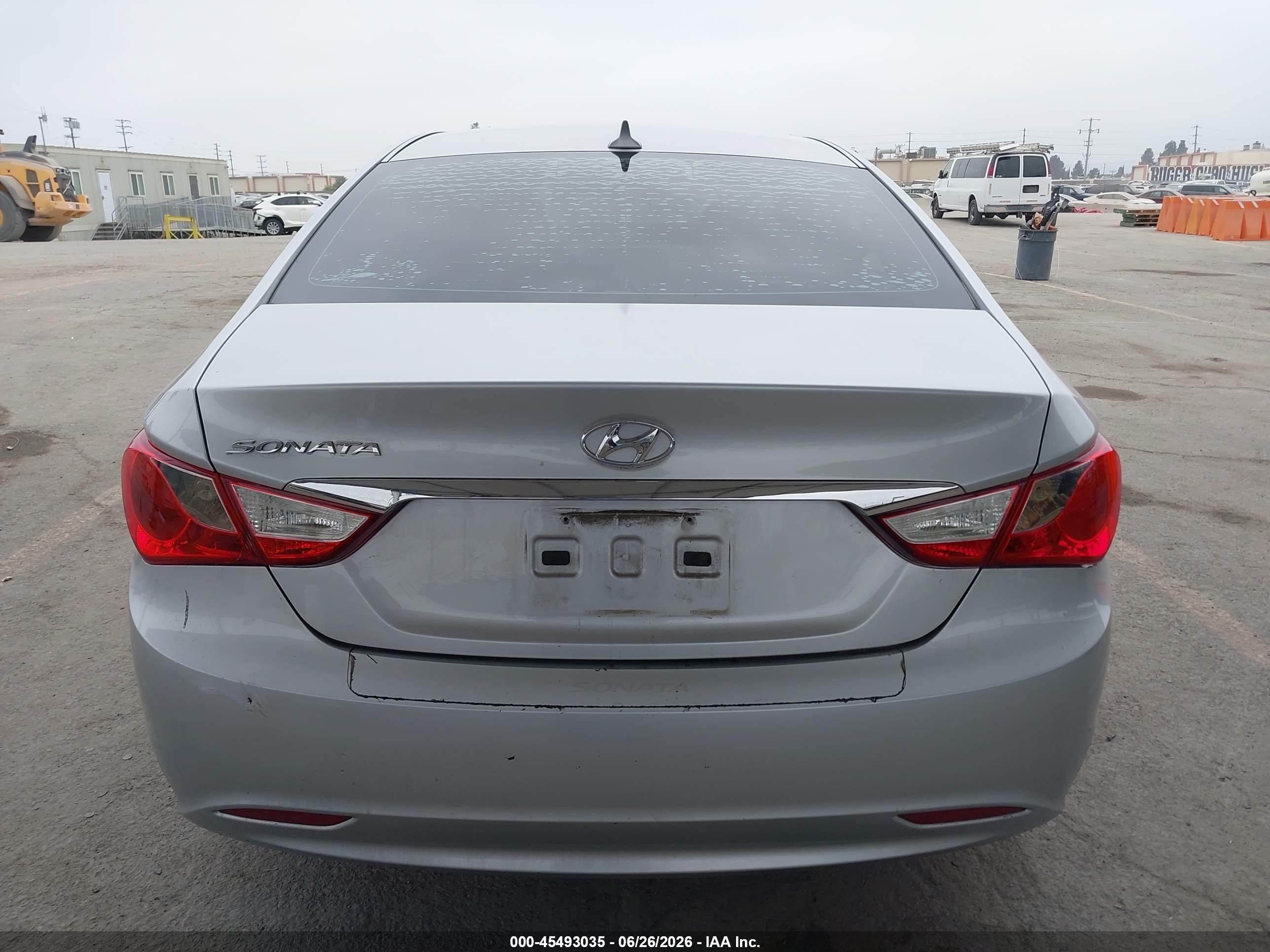 2013 Hyundai Sonata Gls Silver vin: 5NPEB4AC7DH518664