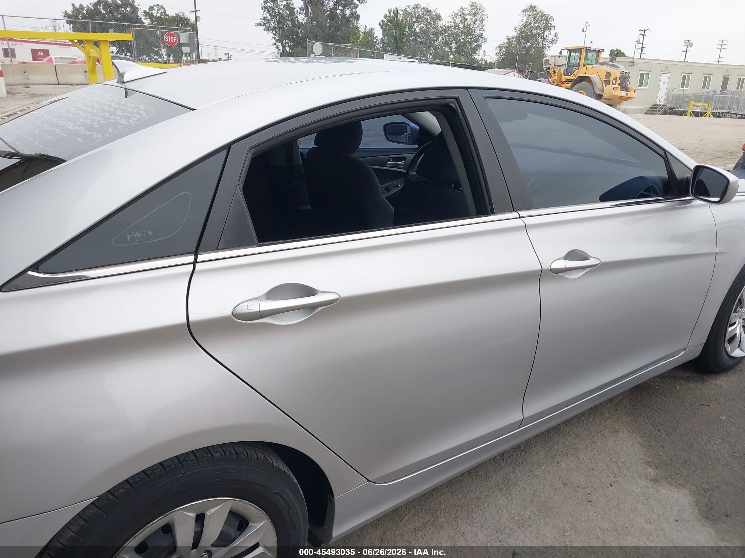 2013 Hyundai Sonata Gls Silver vin: 5NPEB4AC7DH518664