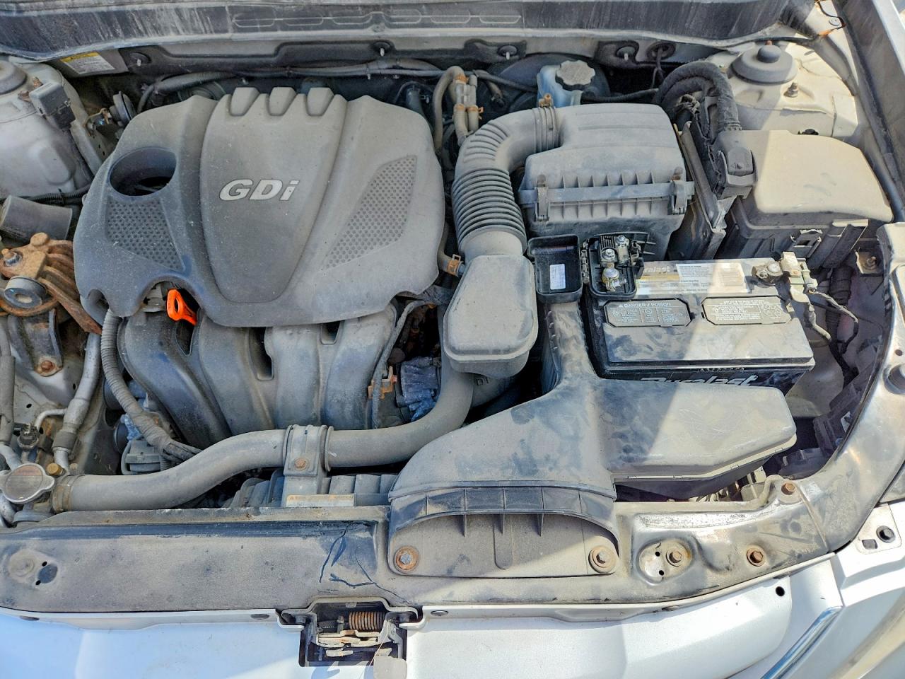 2013 Hyundai Sonata Gls Silver vin: 5NPEB4AC7DH520950