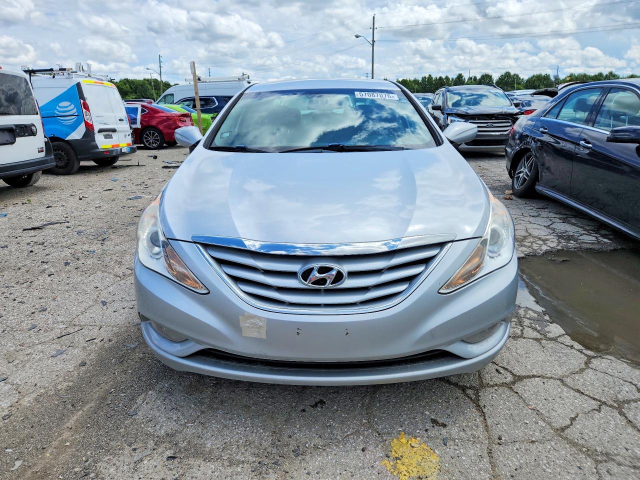 2013 Hyundai Sonata Gls Silver vin: 5NPEB4AC7DH520950