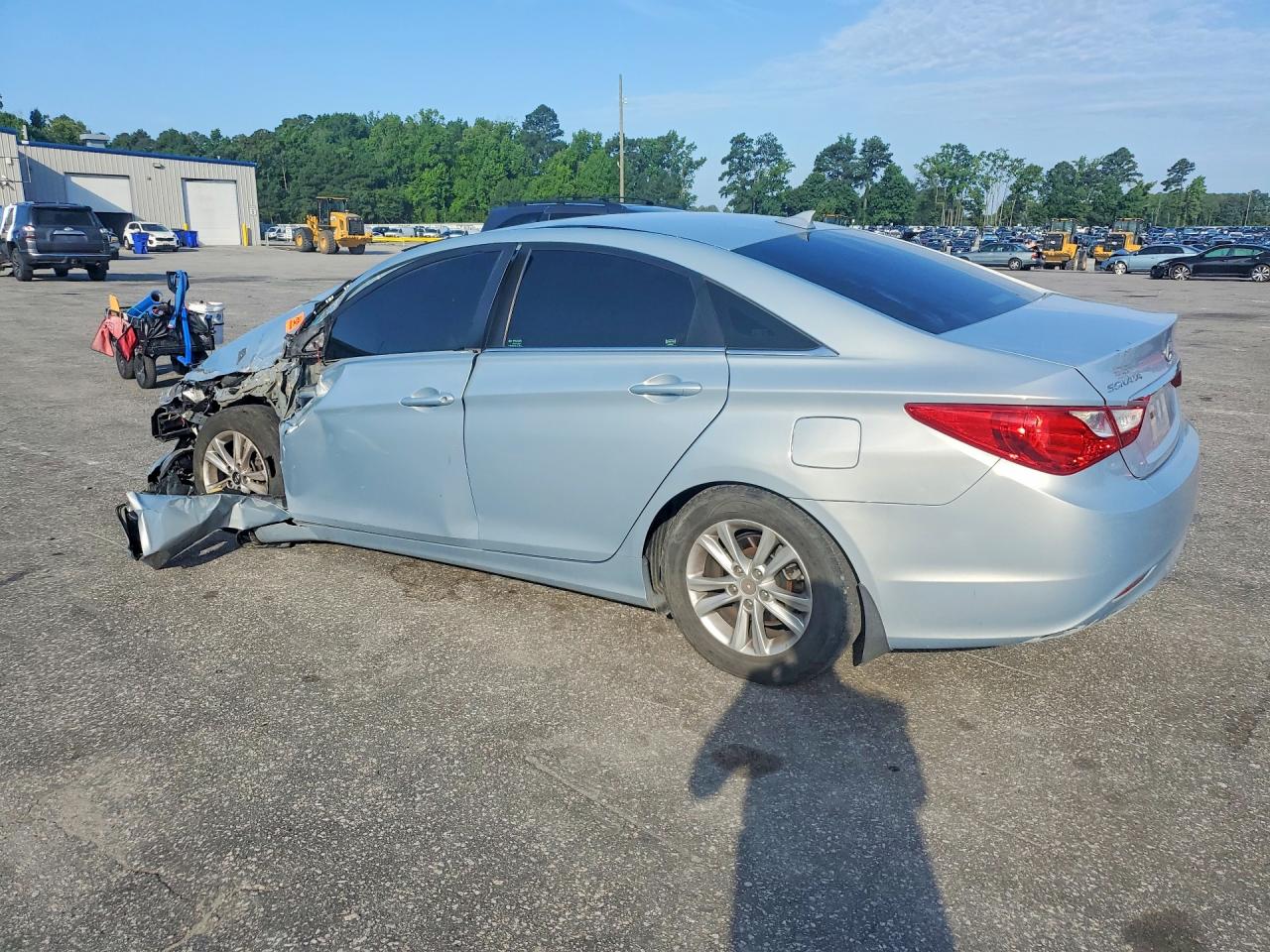 2013 Hyundai Sonata Gls Blue vin: 5NPEB4AC7DH540129