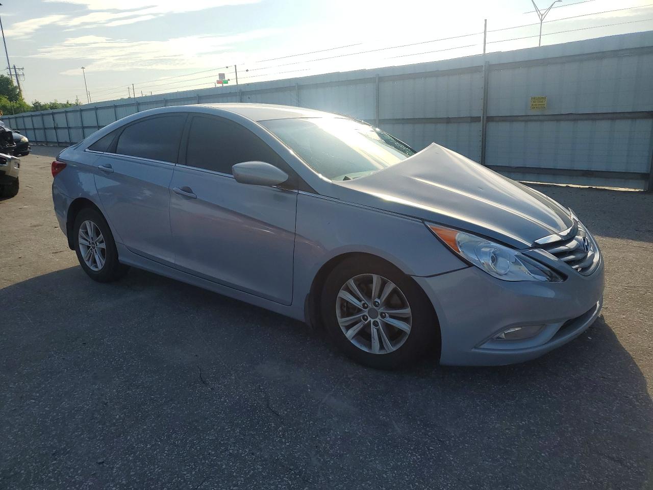 2013 Hyundai Sonata Gls Blue vin: 5NPEB4AC7DH540129