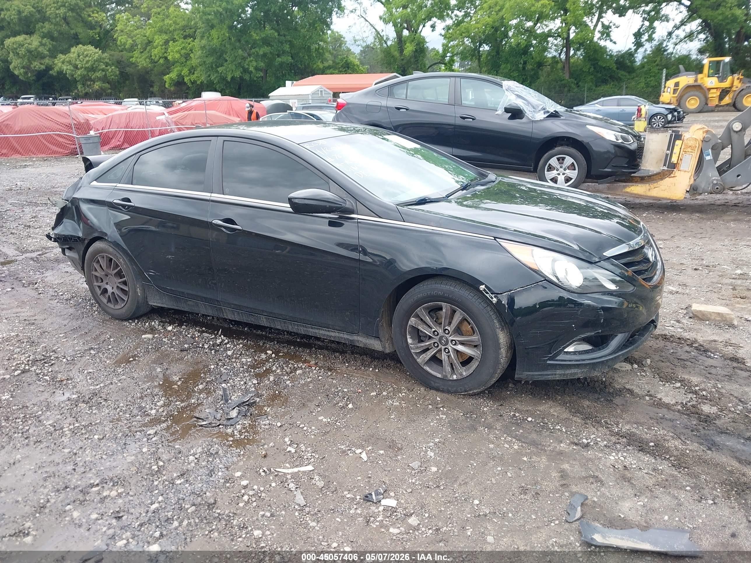 2013 Hyundai Sonata Gls Black vin: 5NPEB4AC7DH542429