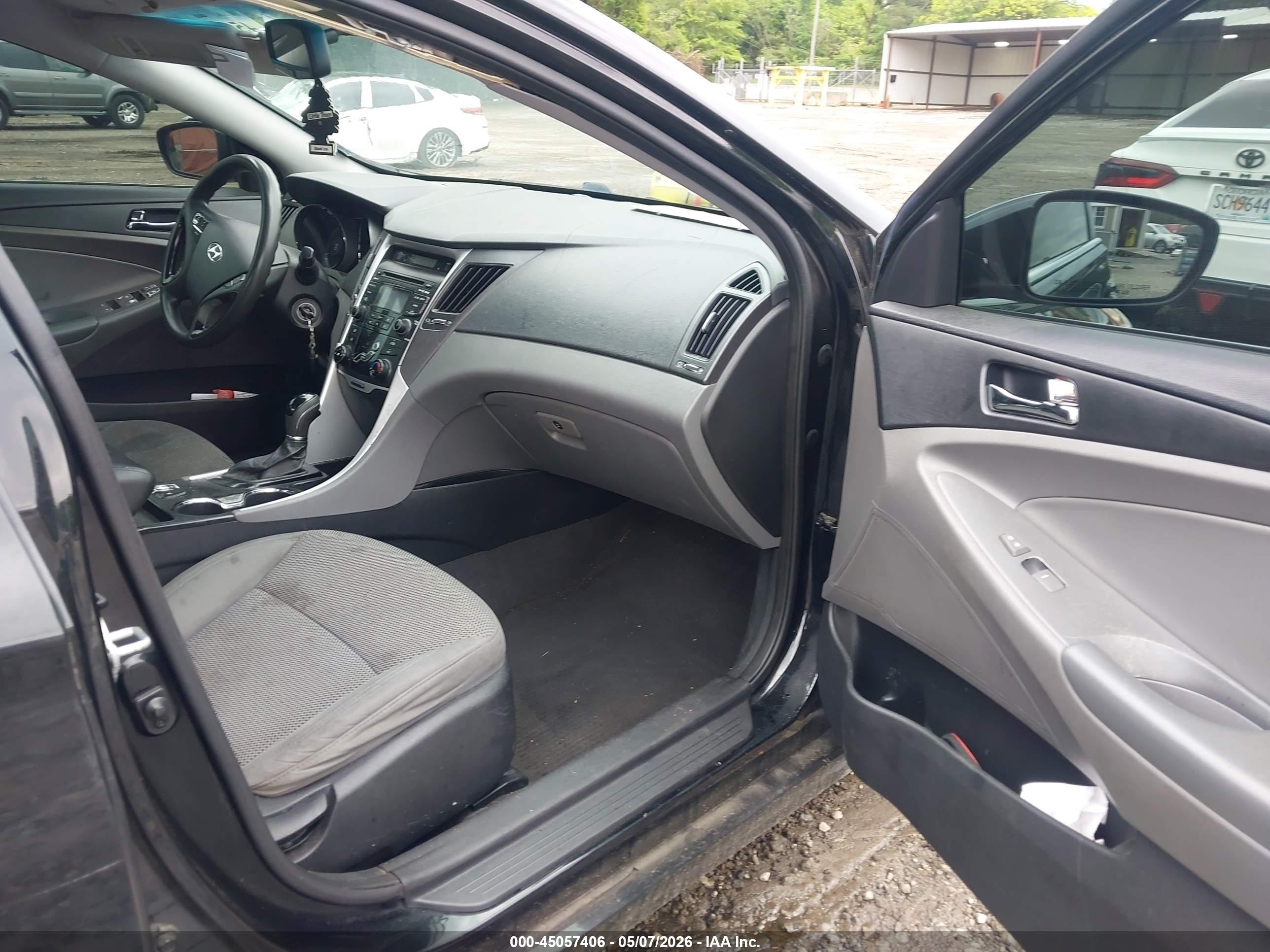 2013 Hyundai Sonata Gls Black vin: 5NPEB4AC7DH542429
