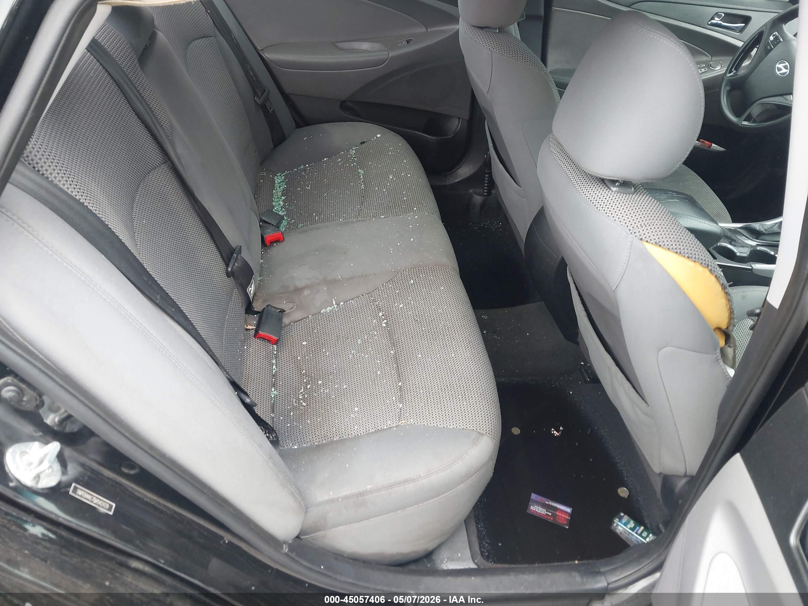 2013 Hyundai Sonata Gls Black vin: 5NPEB4AC7DH542429