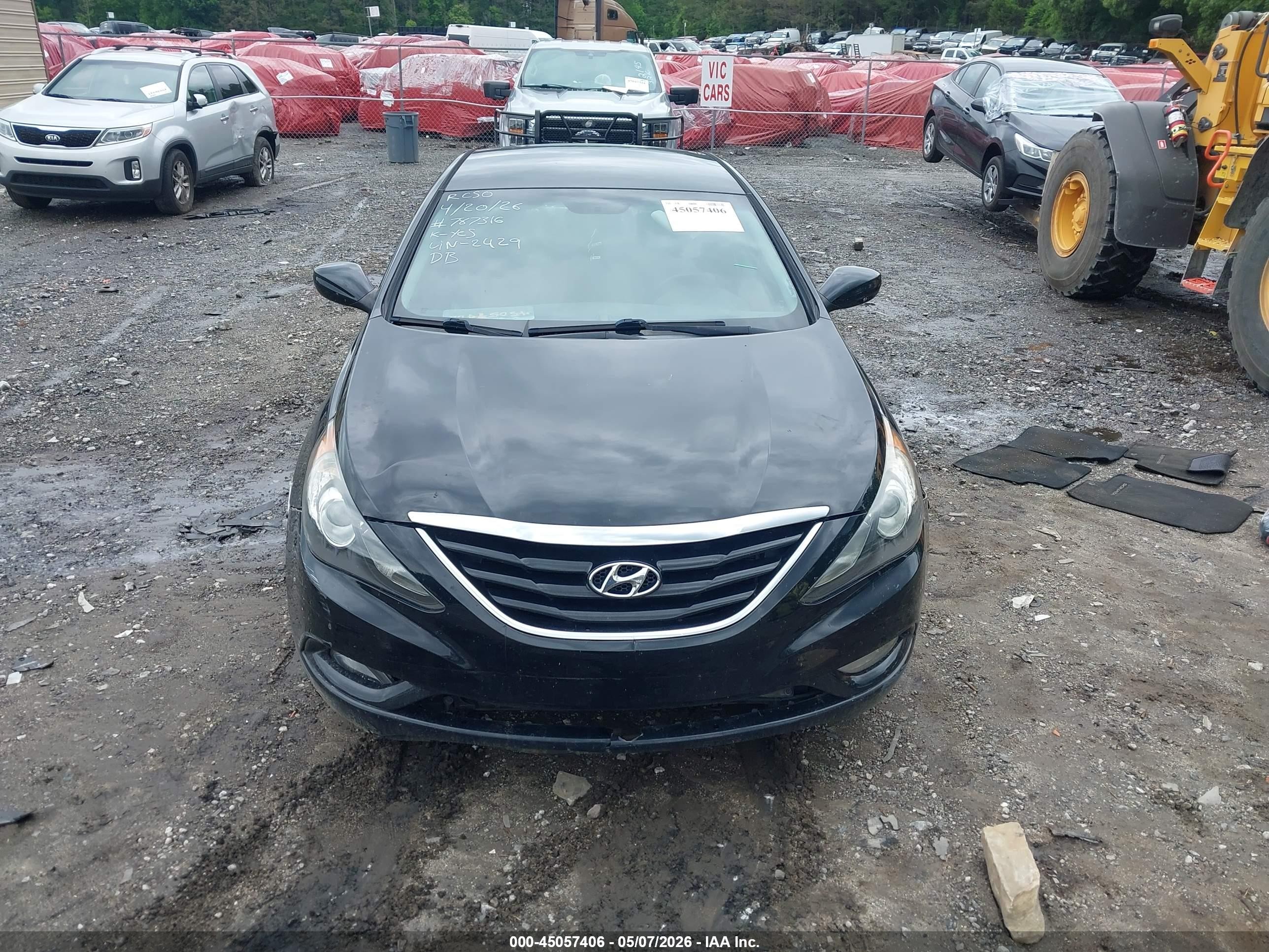 2013 Hyundai Sonata Gls Black vin: 5NPEB4AC7DH542429