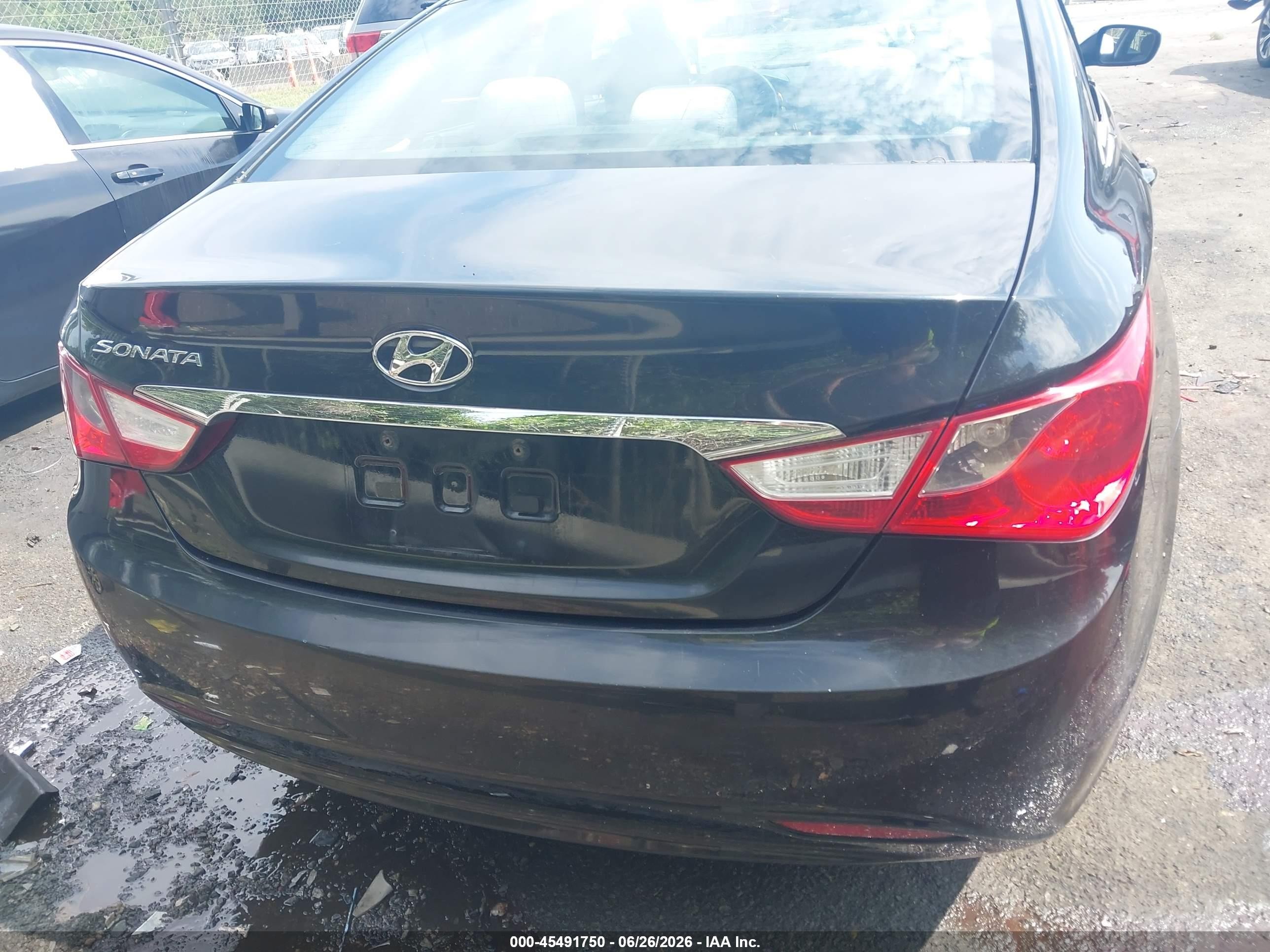 2013 Hyundai Sonata Gls Black vin: 5NPEB4AC7DH542883