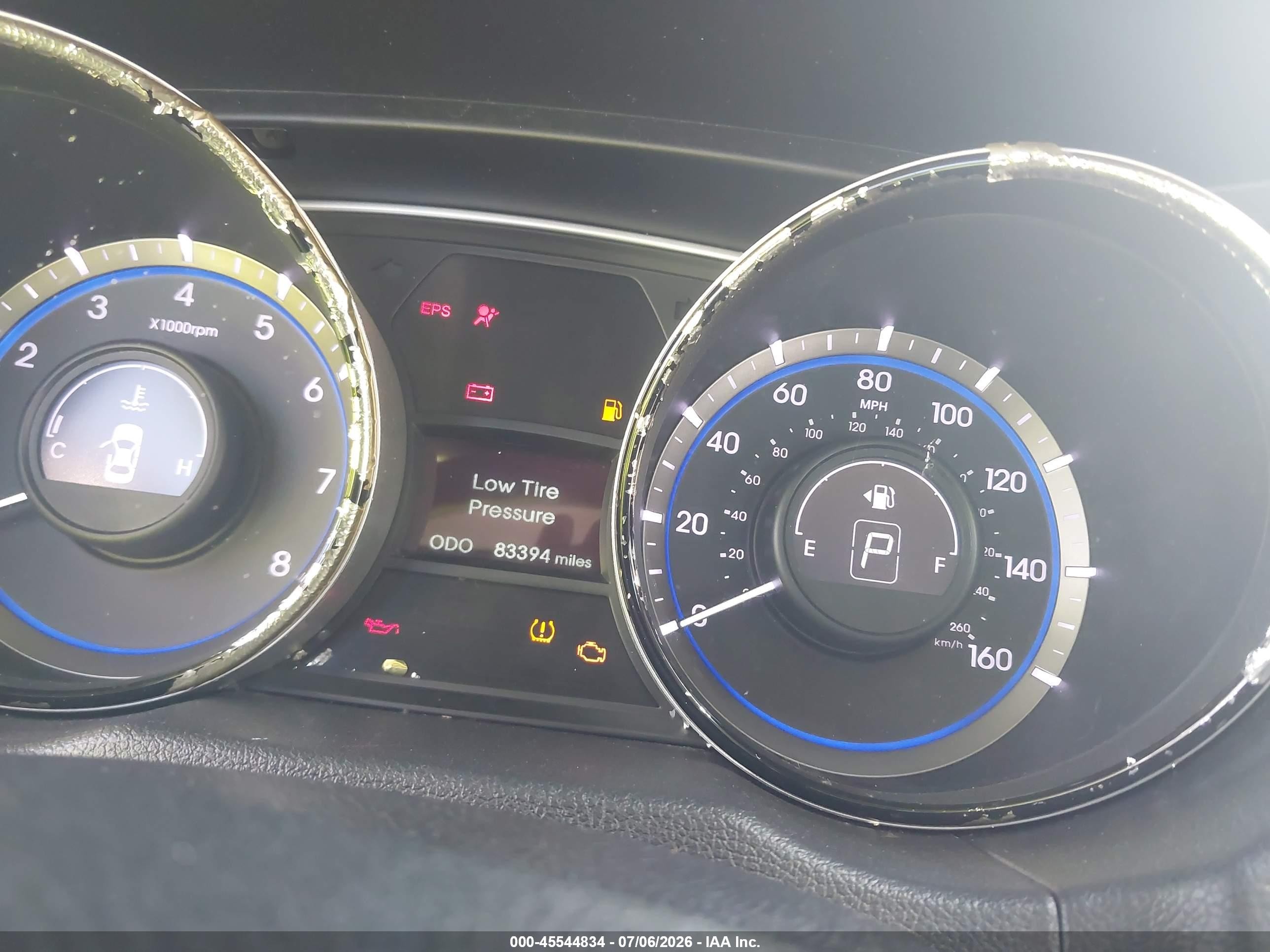2013 Hyundai Sonata Gls Light Blue vin: 5NPEB4AC7DH549624