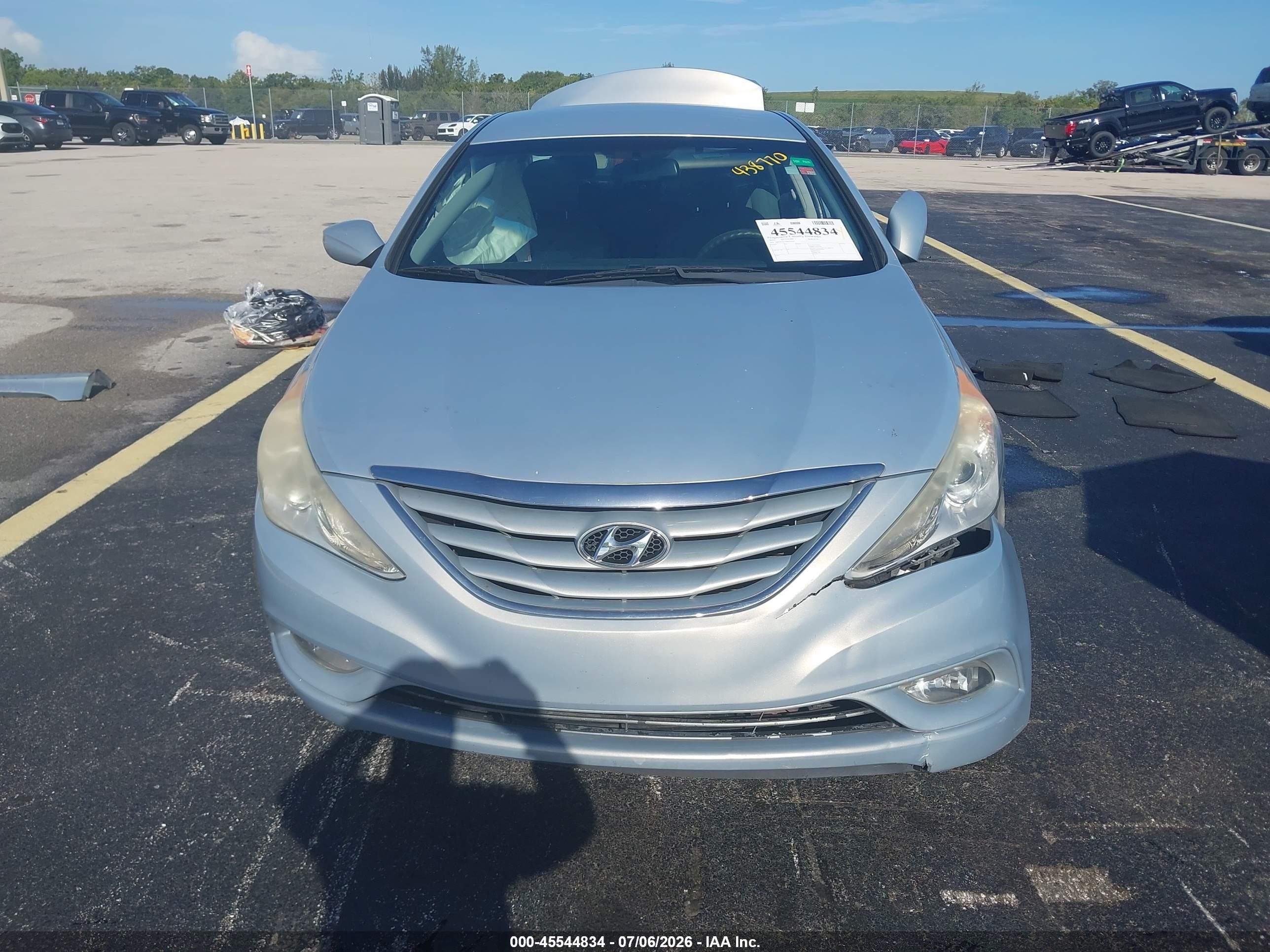 2013 Hyundai Sonata Gls Light Blue vin: 5NPEB4AC7DH549624