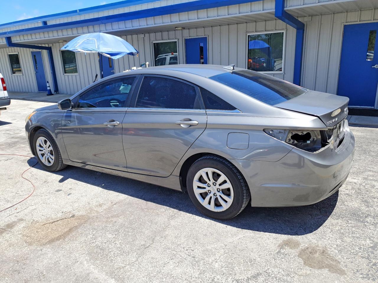 2013 Hyundai Sonata Gls Gray vin: 5NPEB4AC7DH556072