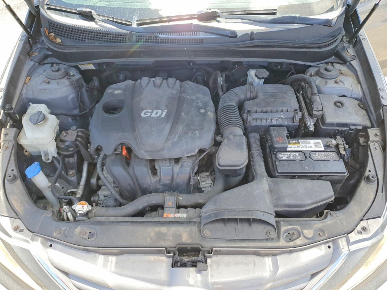 2013 Hyundai Sonata Gls Gray vin: 5NPEB4AC7DH556072