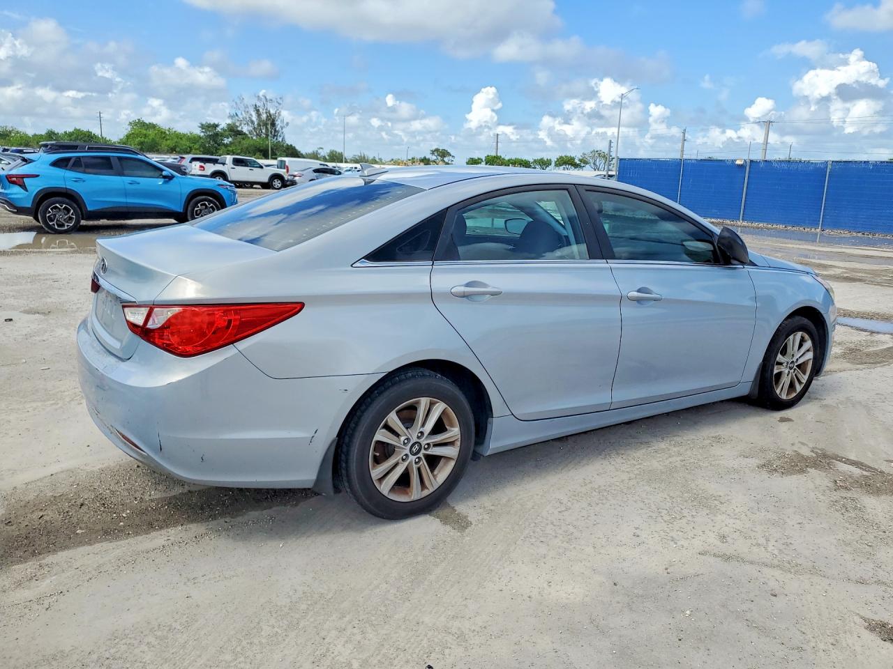 2013 Hyundai Sonata Gls Blue vin: 5NPEB4AC7DH561711