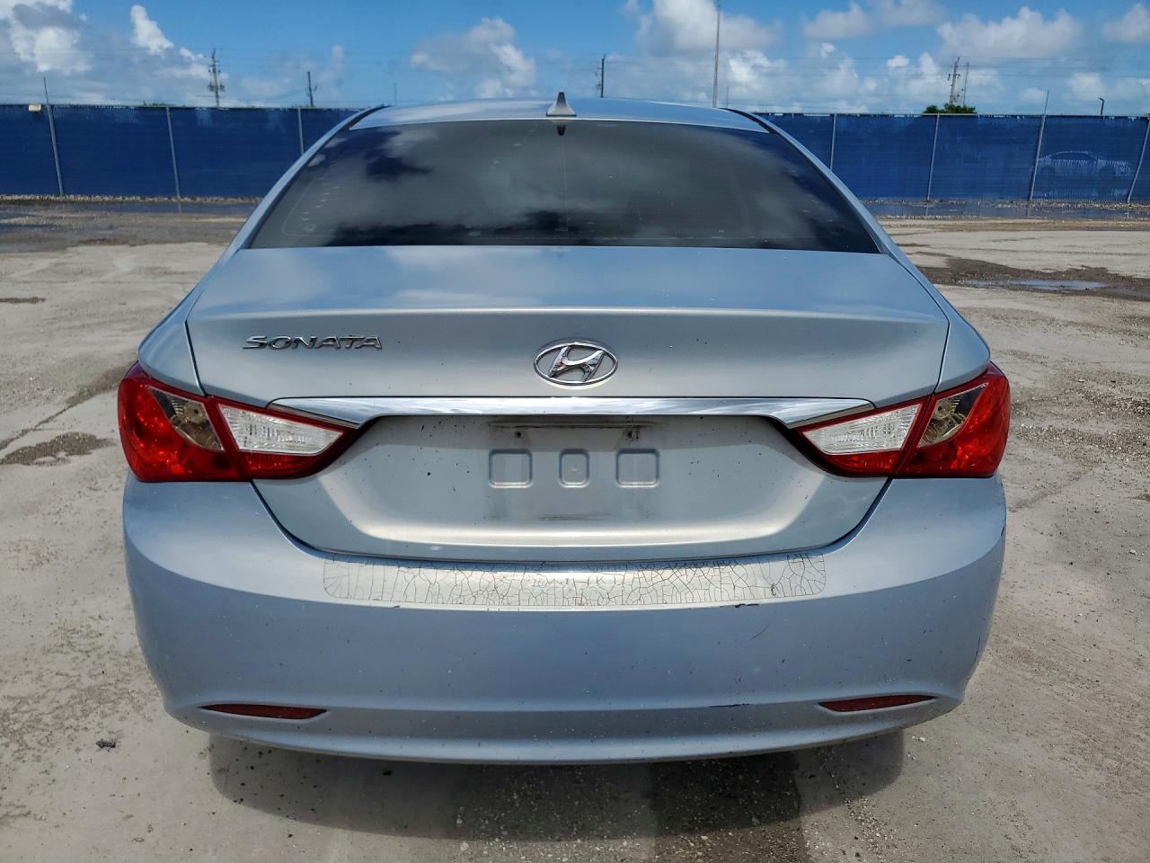 2013 Hyundai Sonata Gls Blue vin: 5NPEB4AC7DH561711