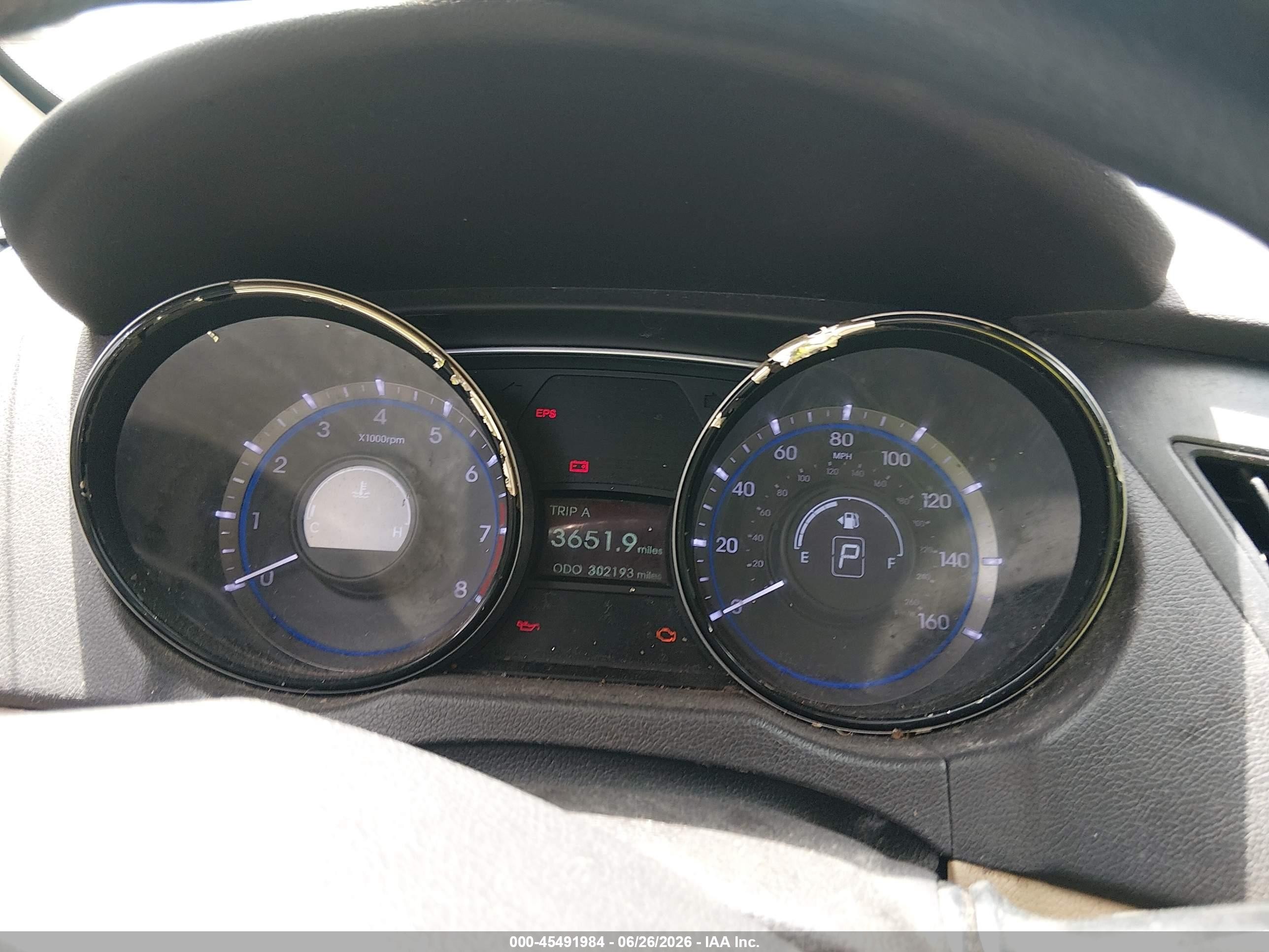 2013 Hyundai Sonata Gls White vin: 5NPEB4AC7DH562289