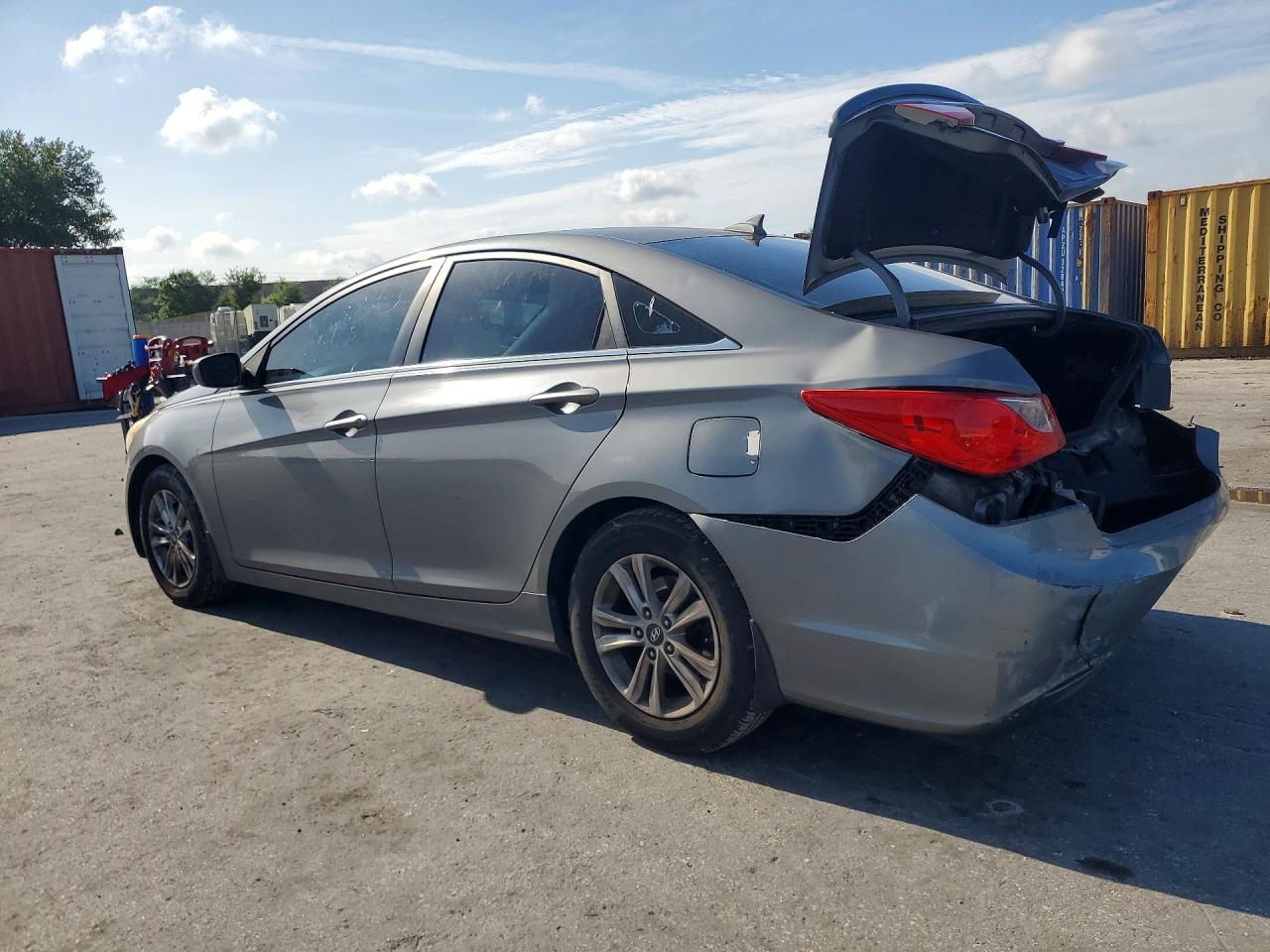 2013 Hyundai Sonata Gls Gray vin: 5NPEB4AC7DH562759