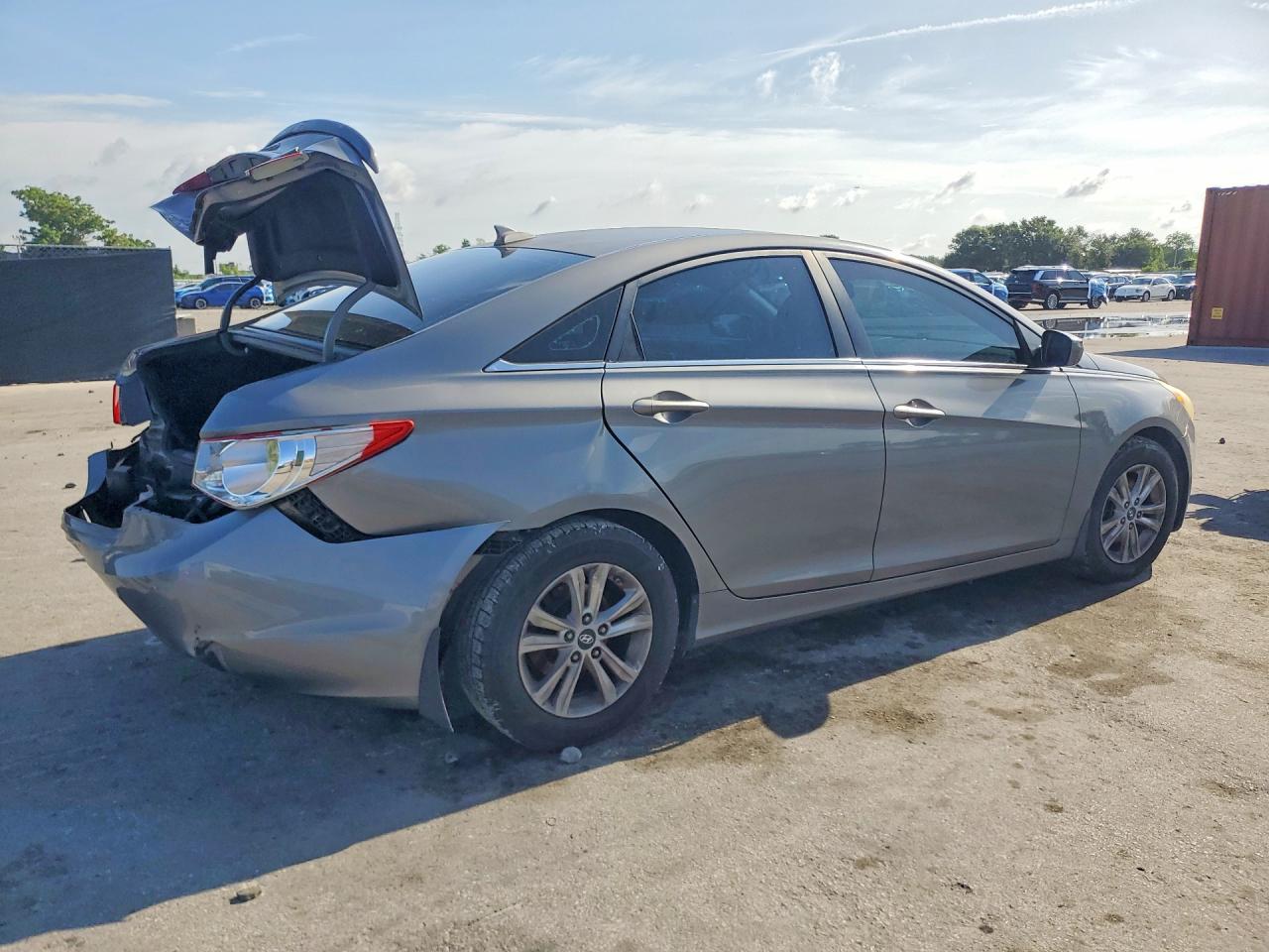 2013 Hyundai Sonata Gls Gray vin: 5NPEB4AC7DH562759