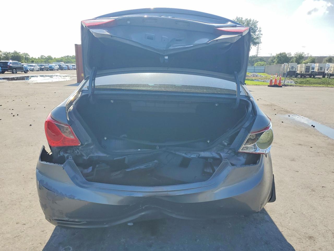 2013 Hyundai Sonata Gls Gray vin: 5NPEB4AC7DH562759