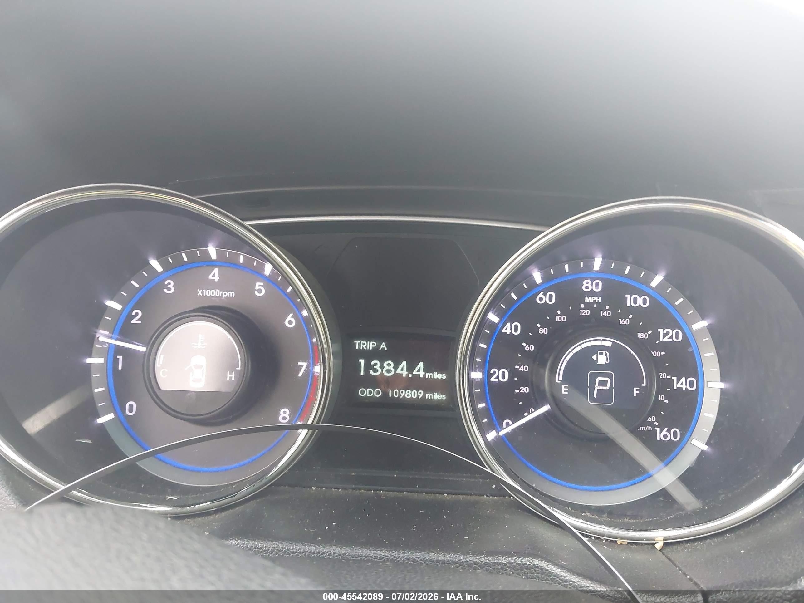 2013 Hyundai Sonata Gls Blue vin: 5NPEB4AC7DH568383