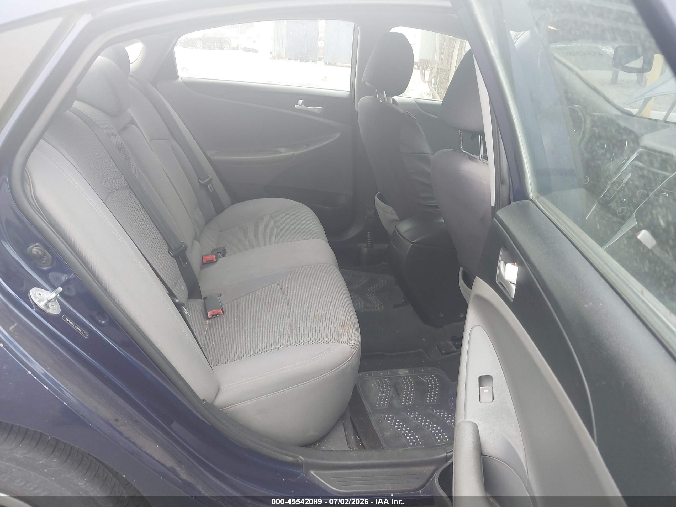 2013 Hyundai Sonata Gls Blue vin: 5NPEB4AC7DH568383