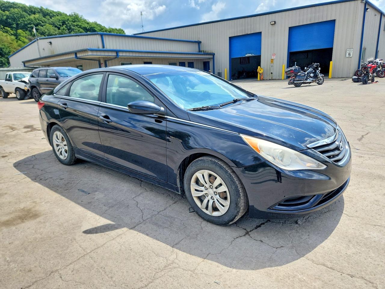 2013 Hyundai Sonata Gls Black vin: 5NPEB4AC7DH573275