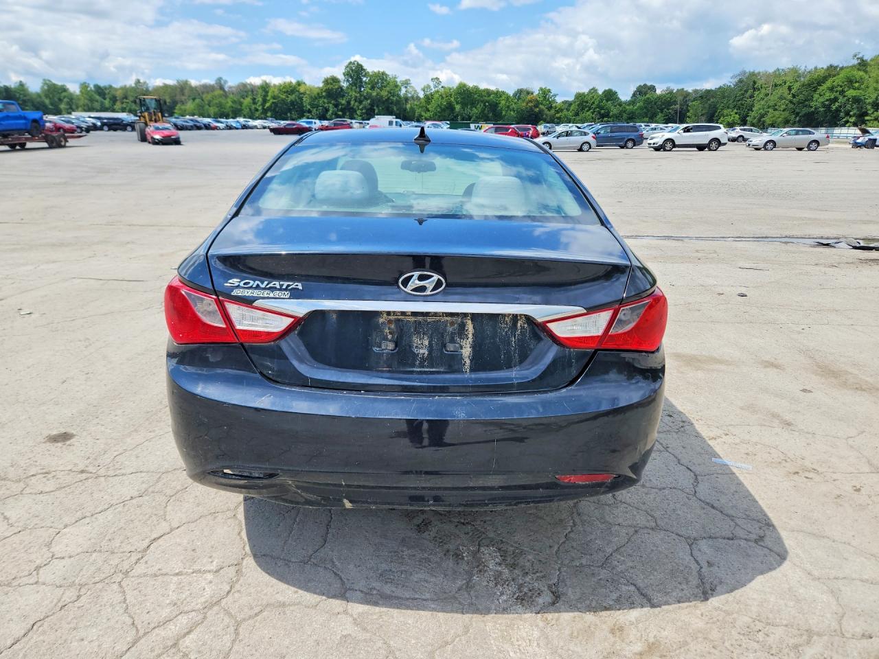 2013 Hyundai Sonata Gls Black vin: 5NPEB4AC7DH573275