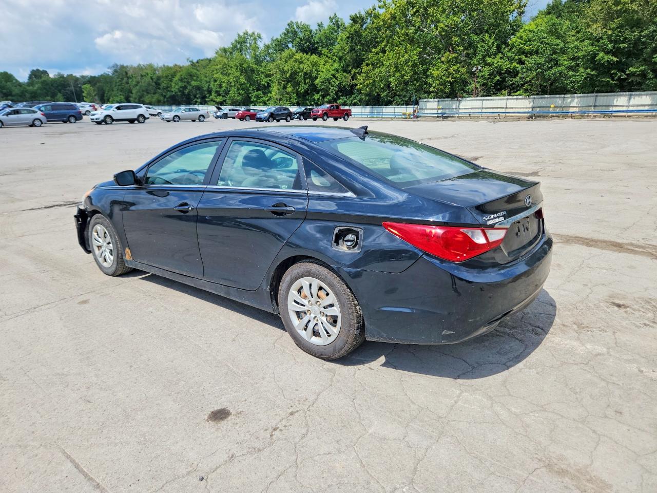 2013 Hyundai Sonata Gls Black vin: 5NPEB4AC7DH573275