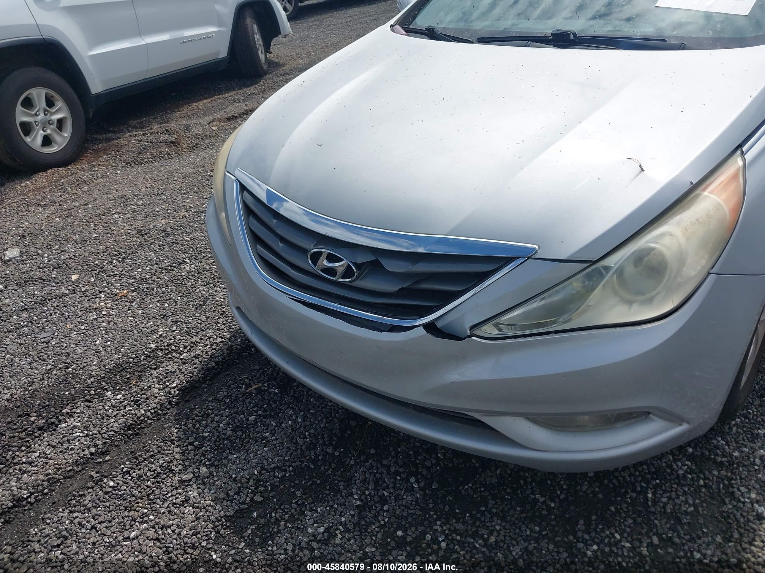 2013 Hyundai Sonata Gls Silver vin: 5NPEB4AC7DH581909