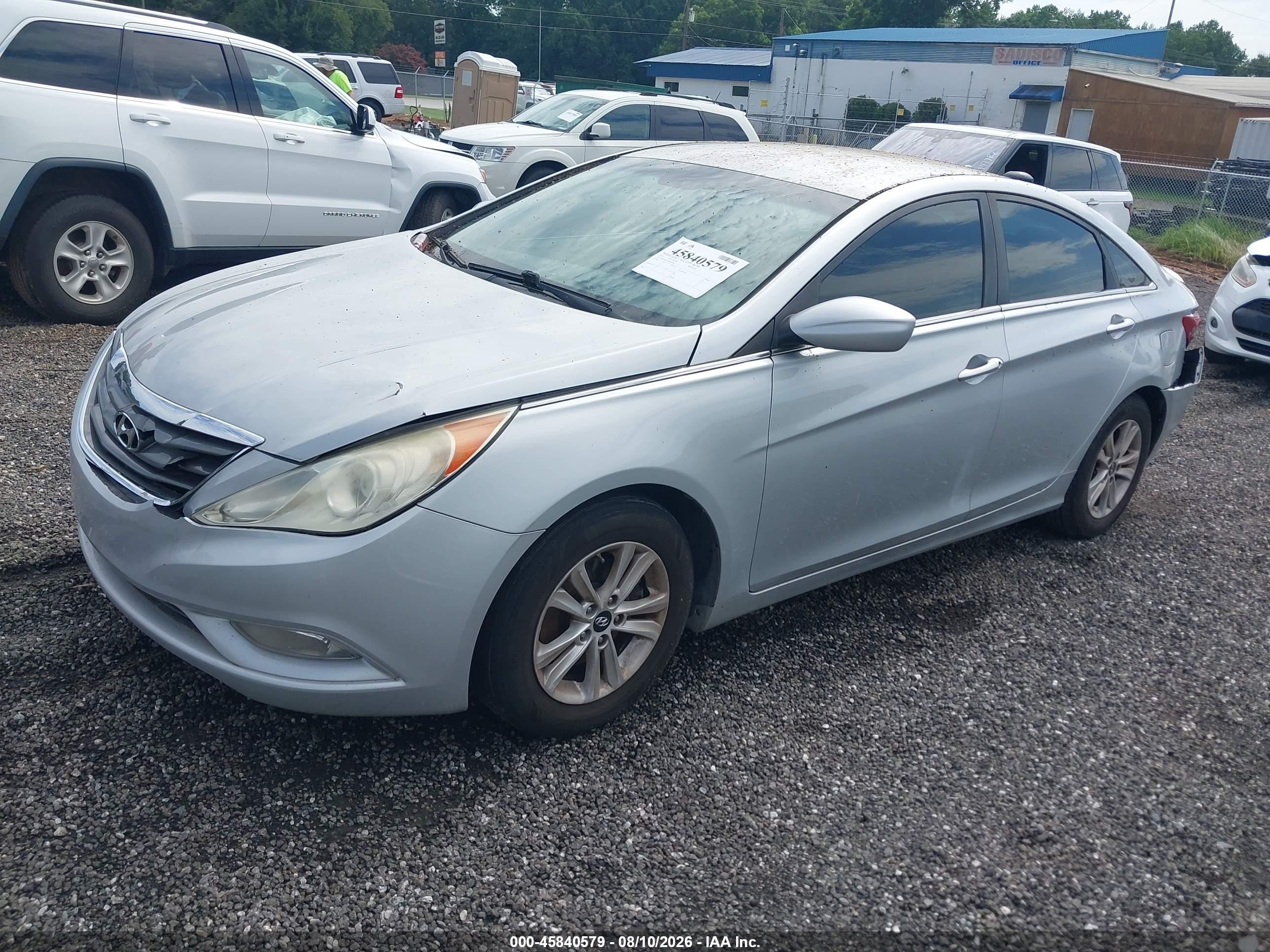2013 Hyundai Sonata Gls Silver vin: 5NPEB4AC7DH581909