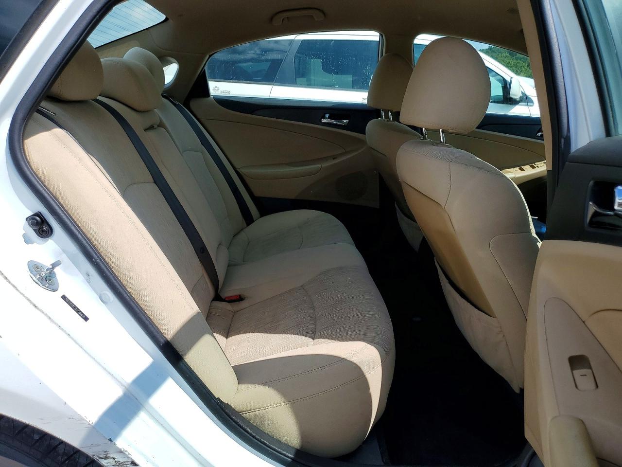 2013 Hyundai Sonata Gls White vin: 5NPEB4AC7DH588634