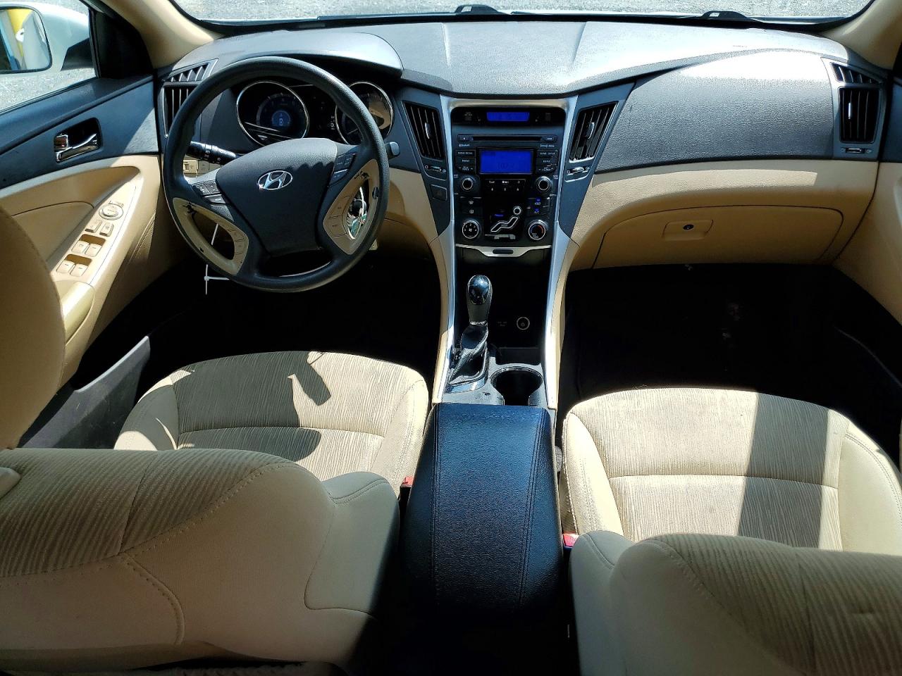 2013 Hyundai Sonata Gls White vin: 5NPEB4AC7DH588634