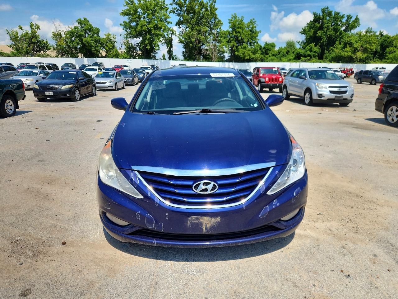 2013 Hyundai Sonata Gls Blue vin: 5NPEB4AC7DH591727
