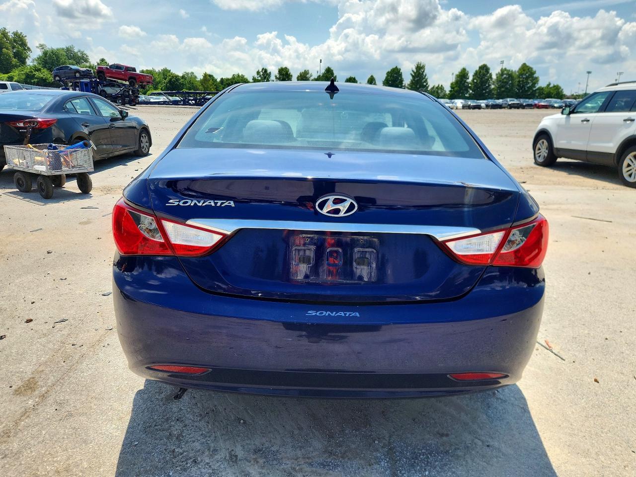 2013 Hyundai Sonata Gls Blue vin: 5NPEB4AC7DH591727