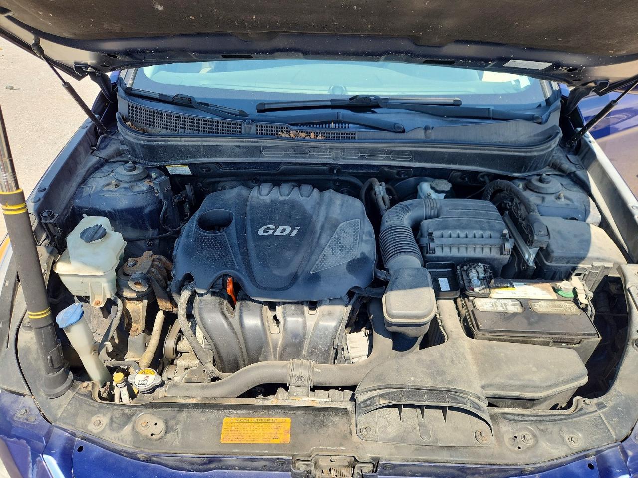 2013 Hyundai Sonata Gls Blue vin: 5NPEB4AC7DH591727