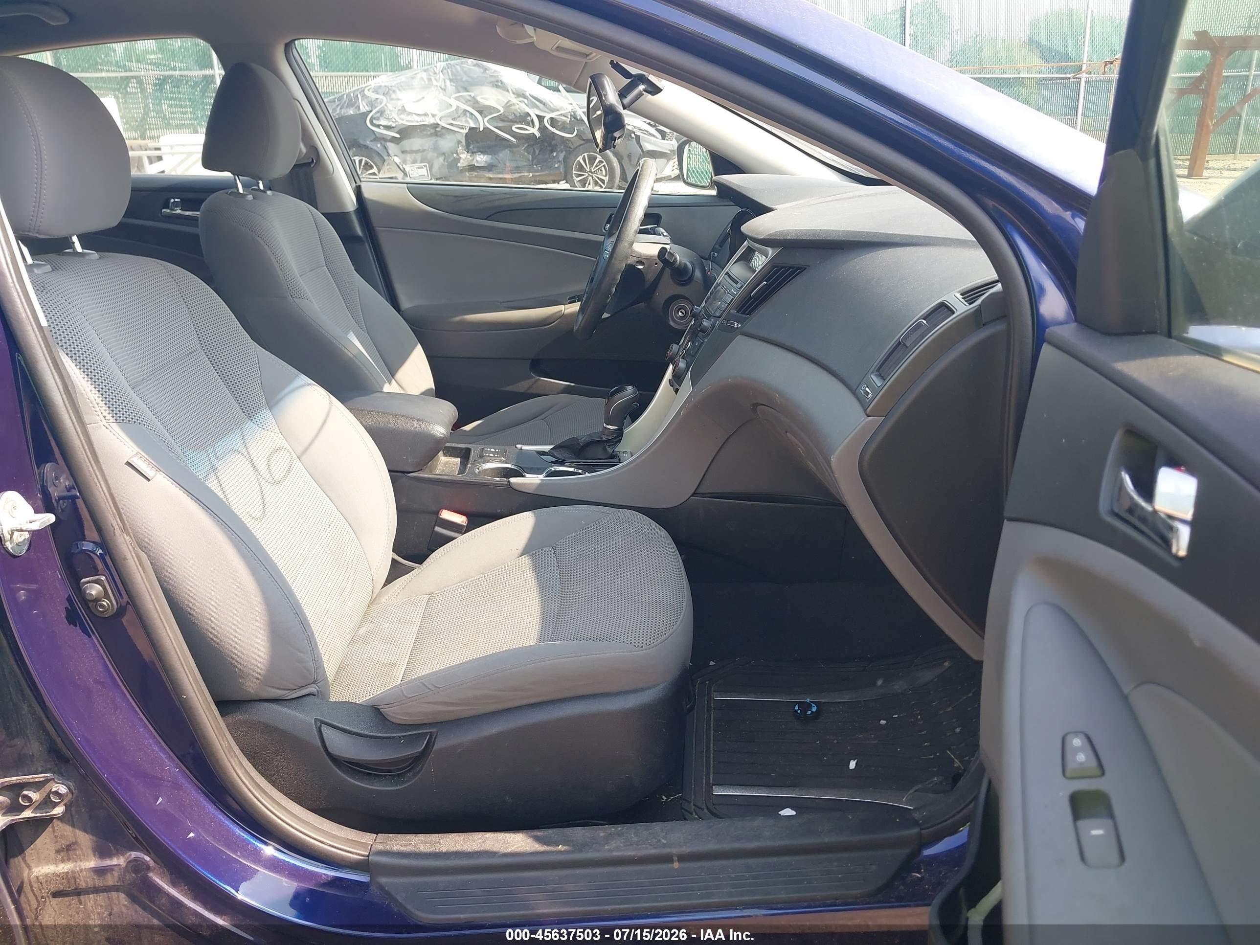 2013 Hyundai Sonata Gls Blue vin: 5NPEB4AC7DH593560