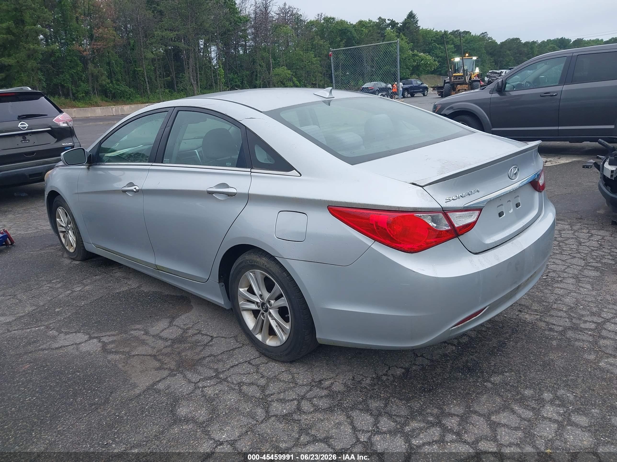 2013 Hyundai Sonata Gls Gray vin: 5NPEB4AC7DH597513