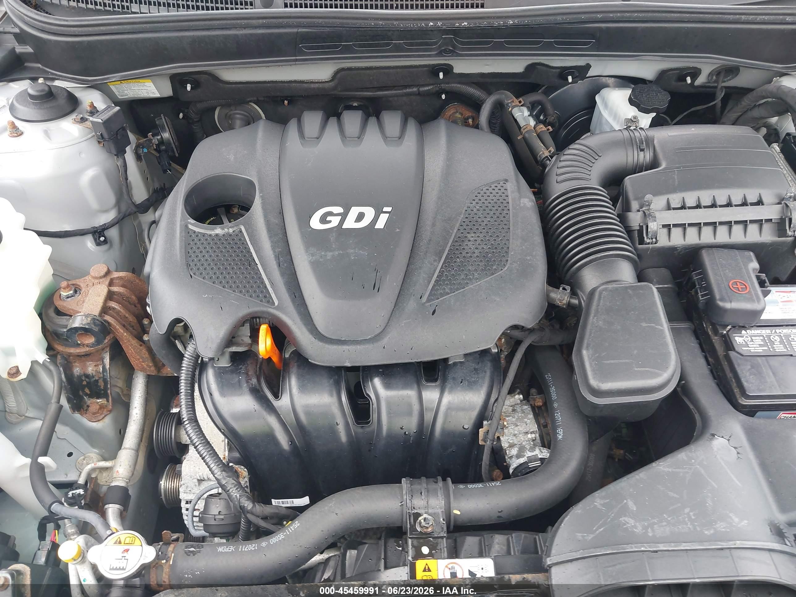 2013 Hyundai Sonata Gls Gray vin: 5NPEB4AC7DH597513