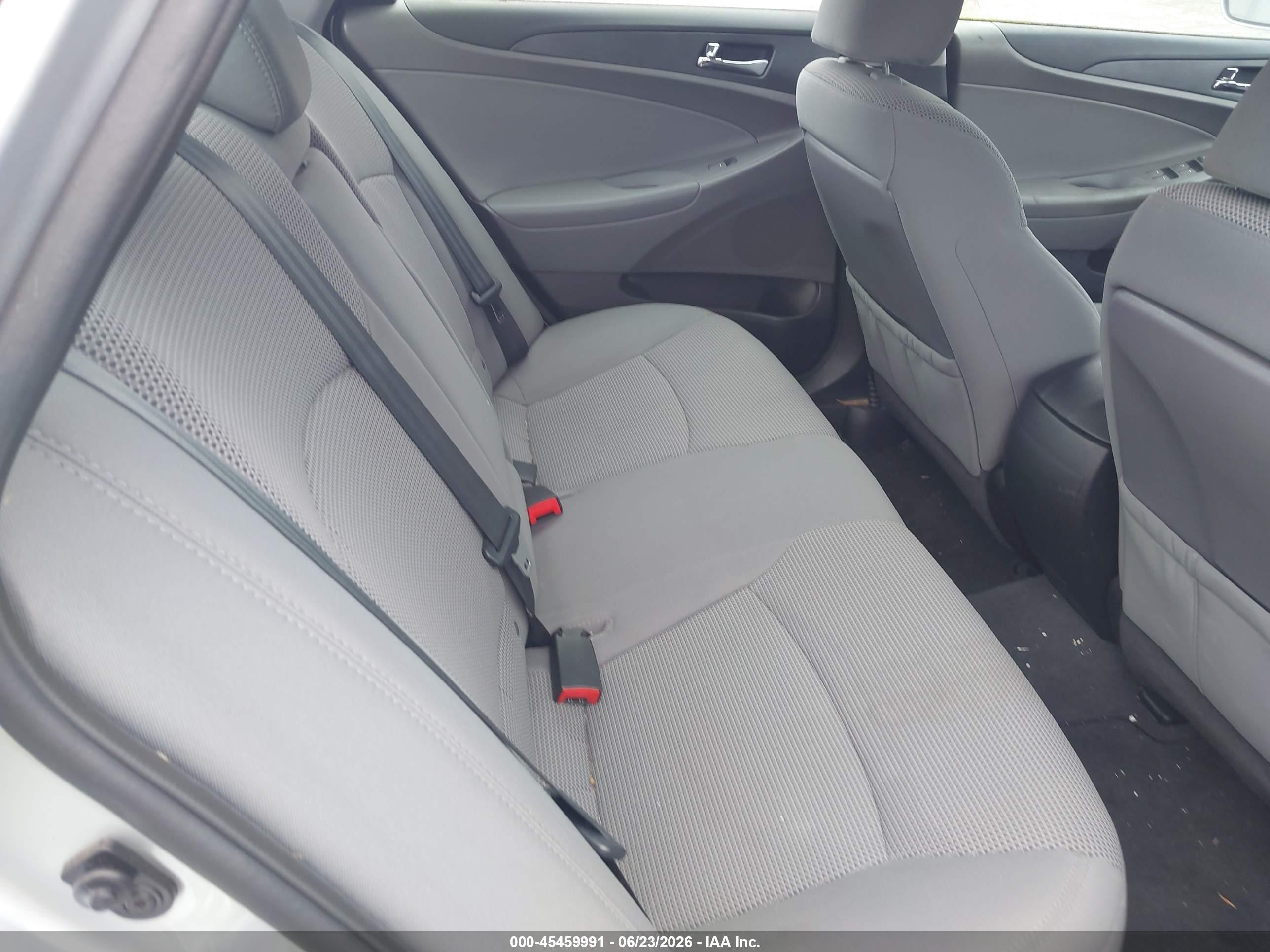 2013 Hyundai Sonata Gls Gray vin: 5NPEB4AC7DH597513