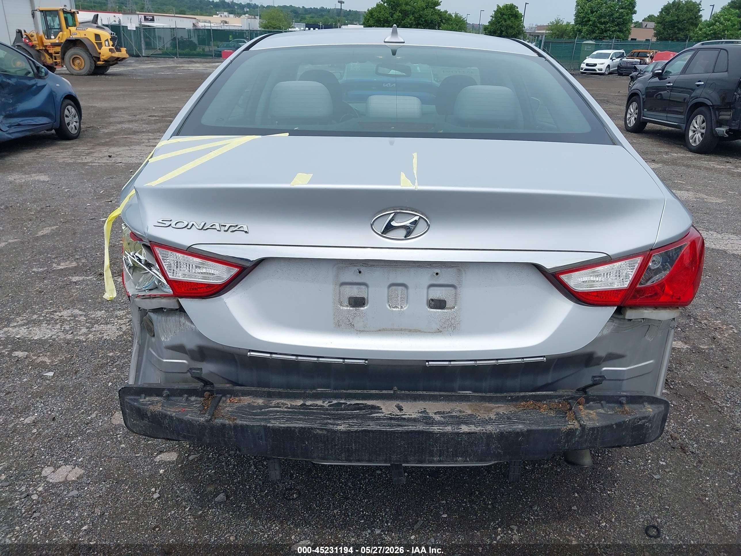 2013 Hyundai Sonata Gls Серебряный vin: 5NPEB4AC7DH609790