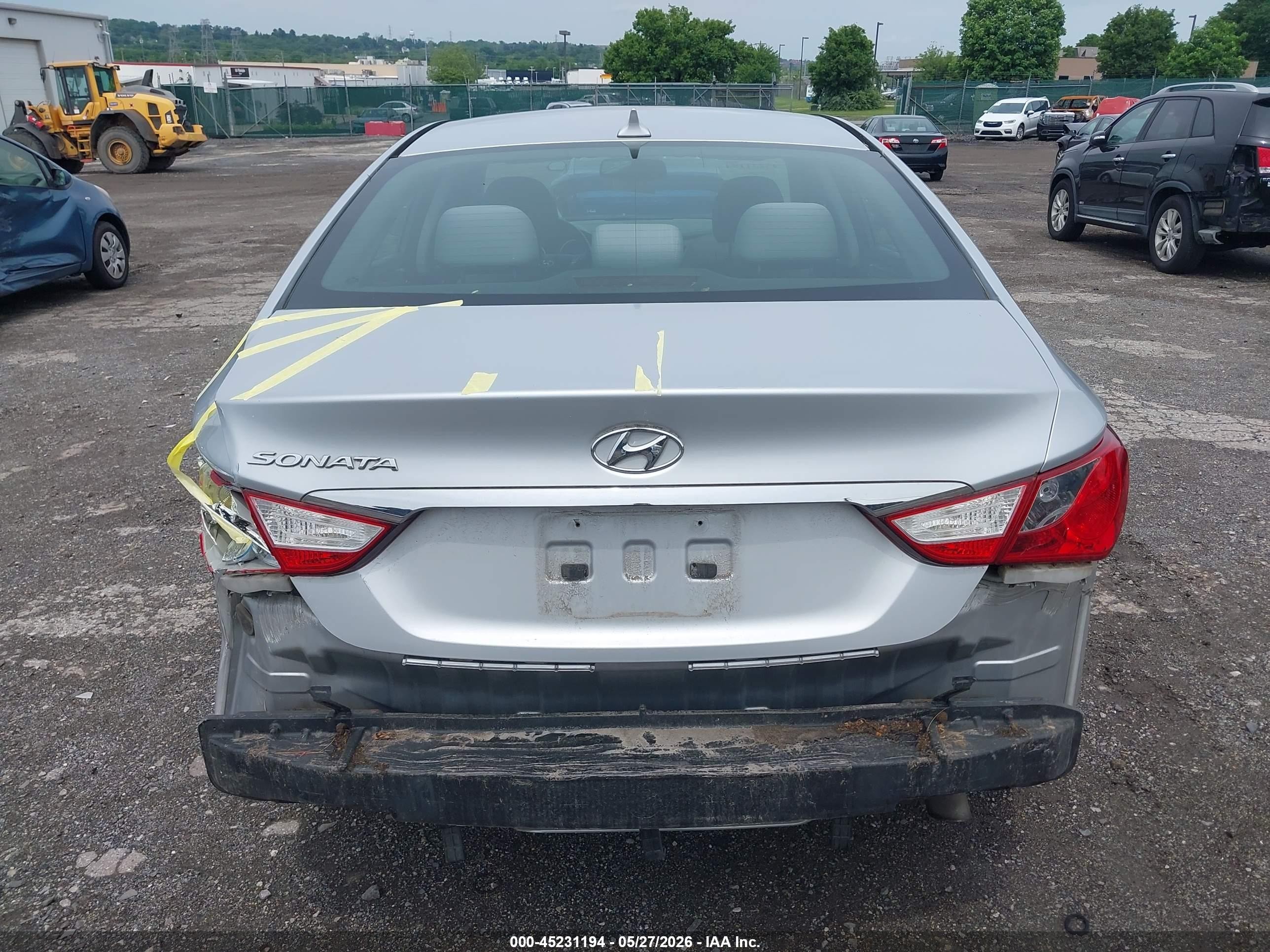 2013 Hyundai Sonata Gls Серебряный vin: 5NPEB4AC7DH609790