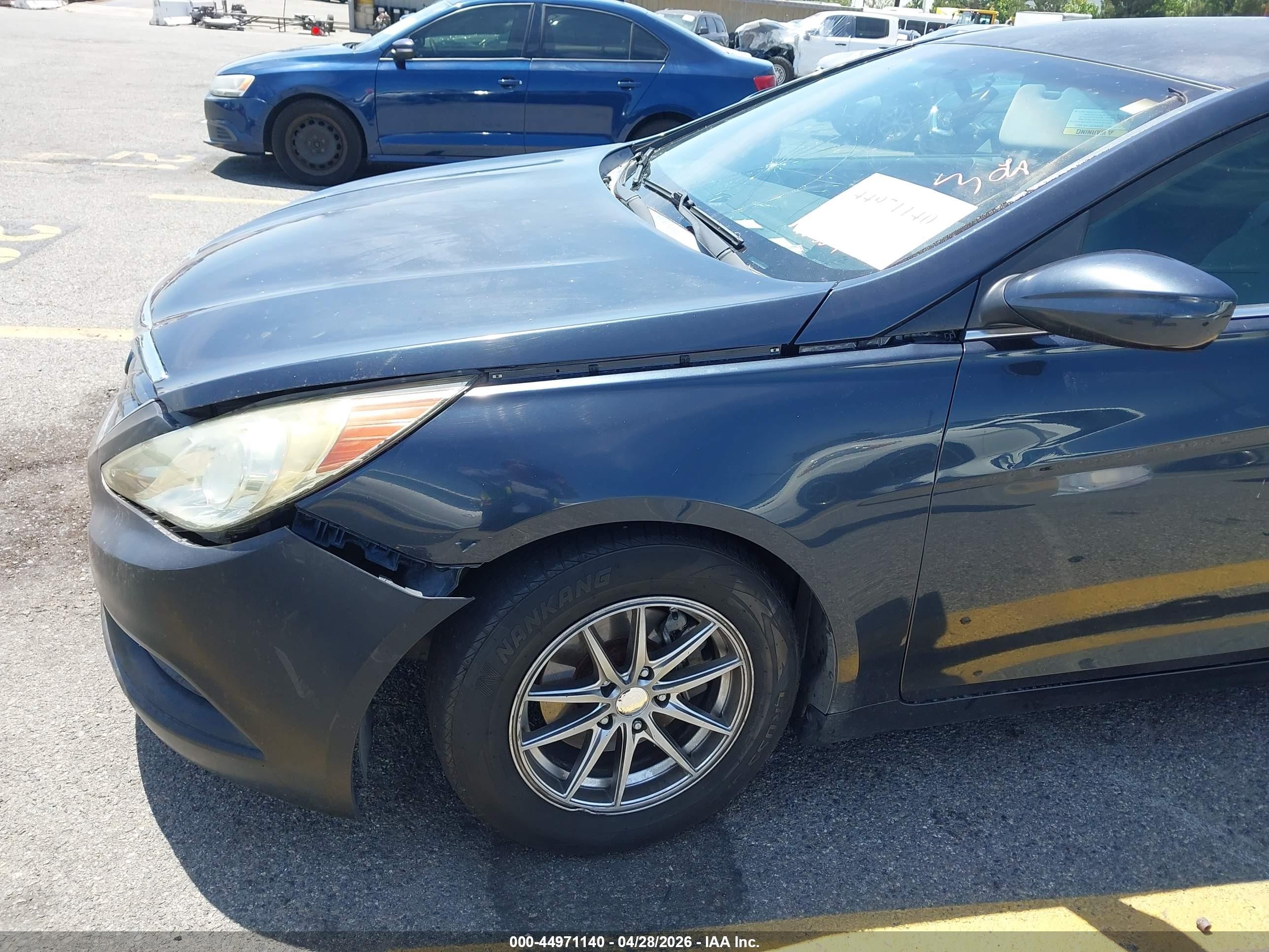 2013 Hyundai Sonata Gls Black vin: 5NPEB4AC7DH613726
