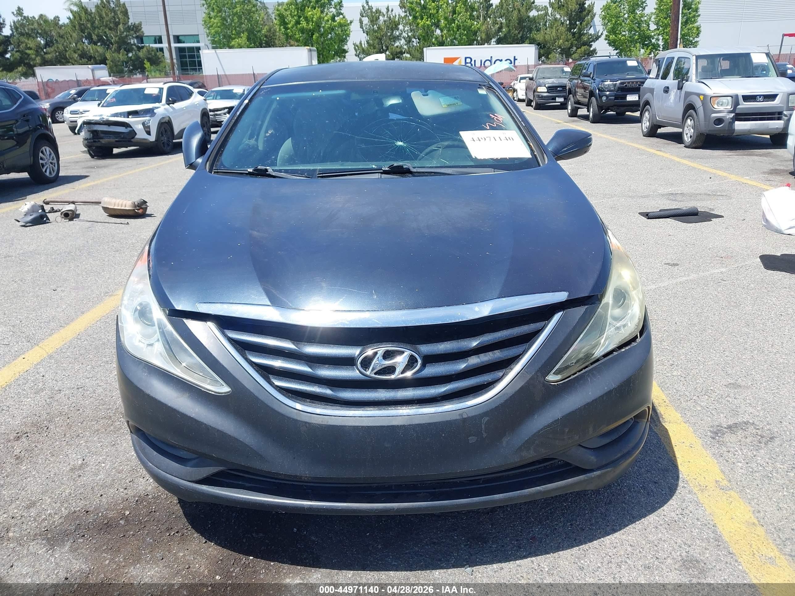 2013 Hyundai Sonata Gls Black vin: 5NPEB4AC7DH613726